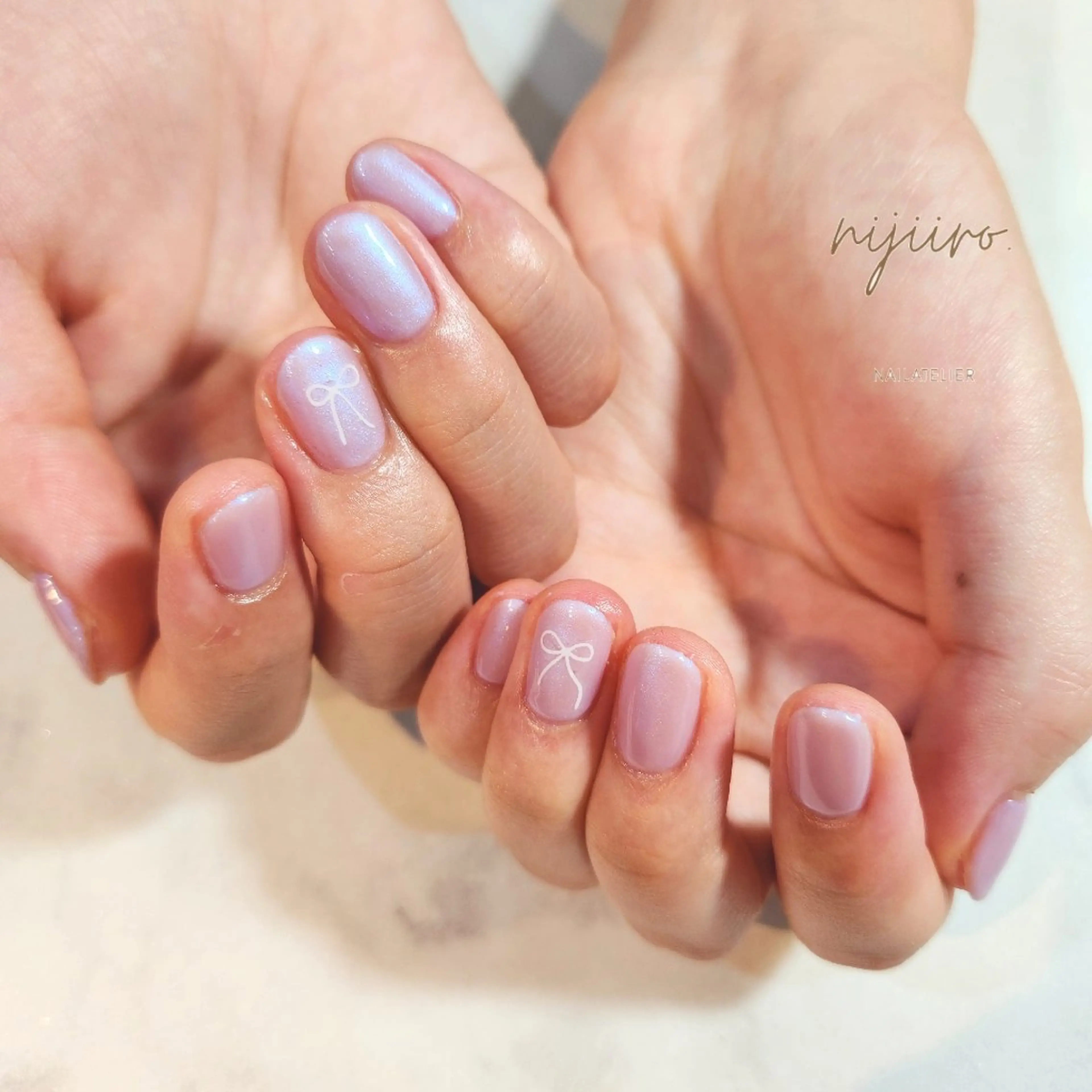 ネイル ハンドネイル nailatelier nijiiro.所属・nijiiro🌈 サトウのネイルデザイン