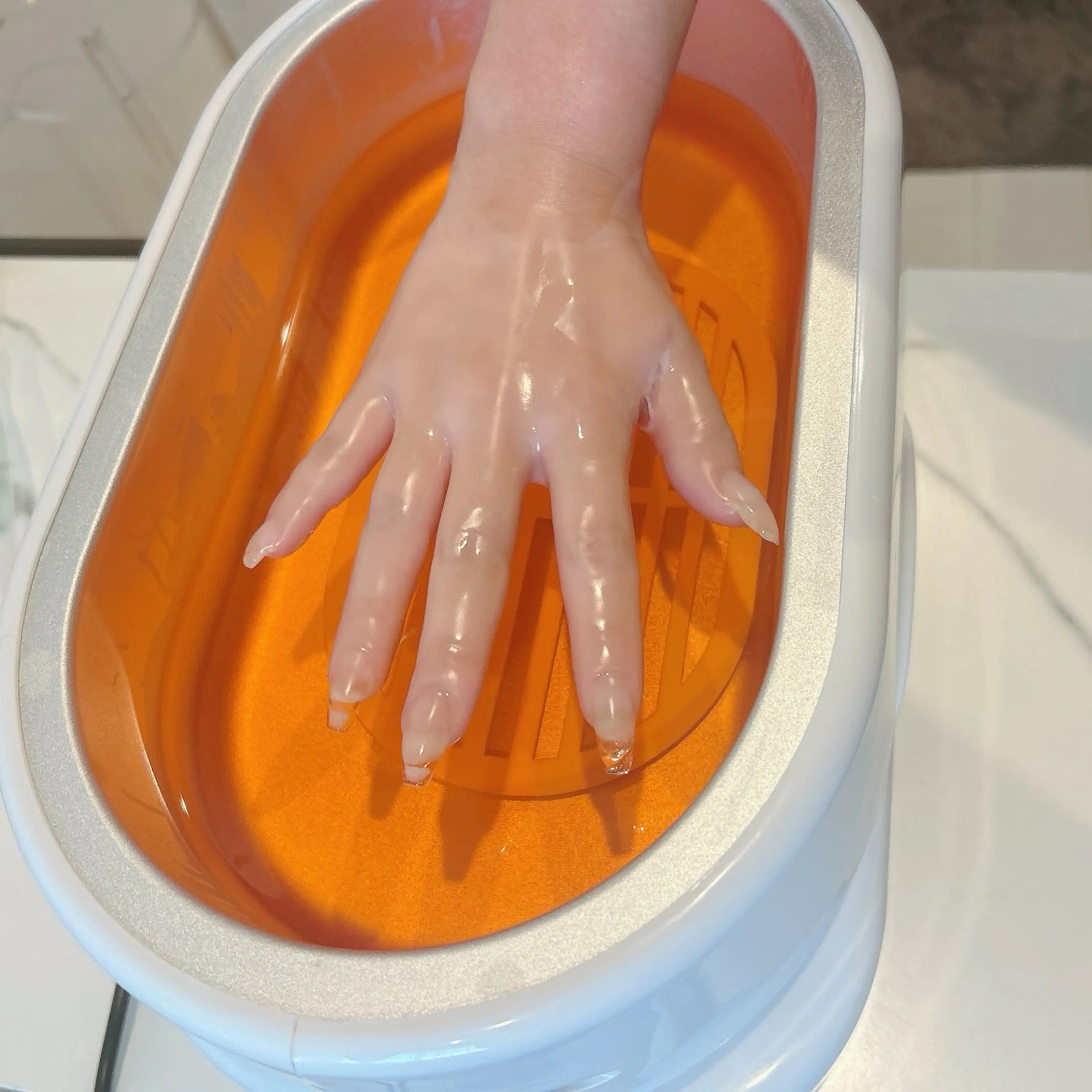 パラフィンパックの写真