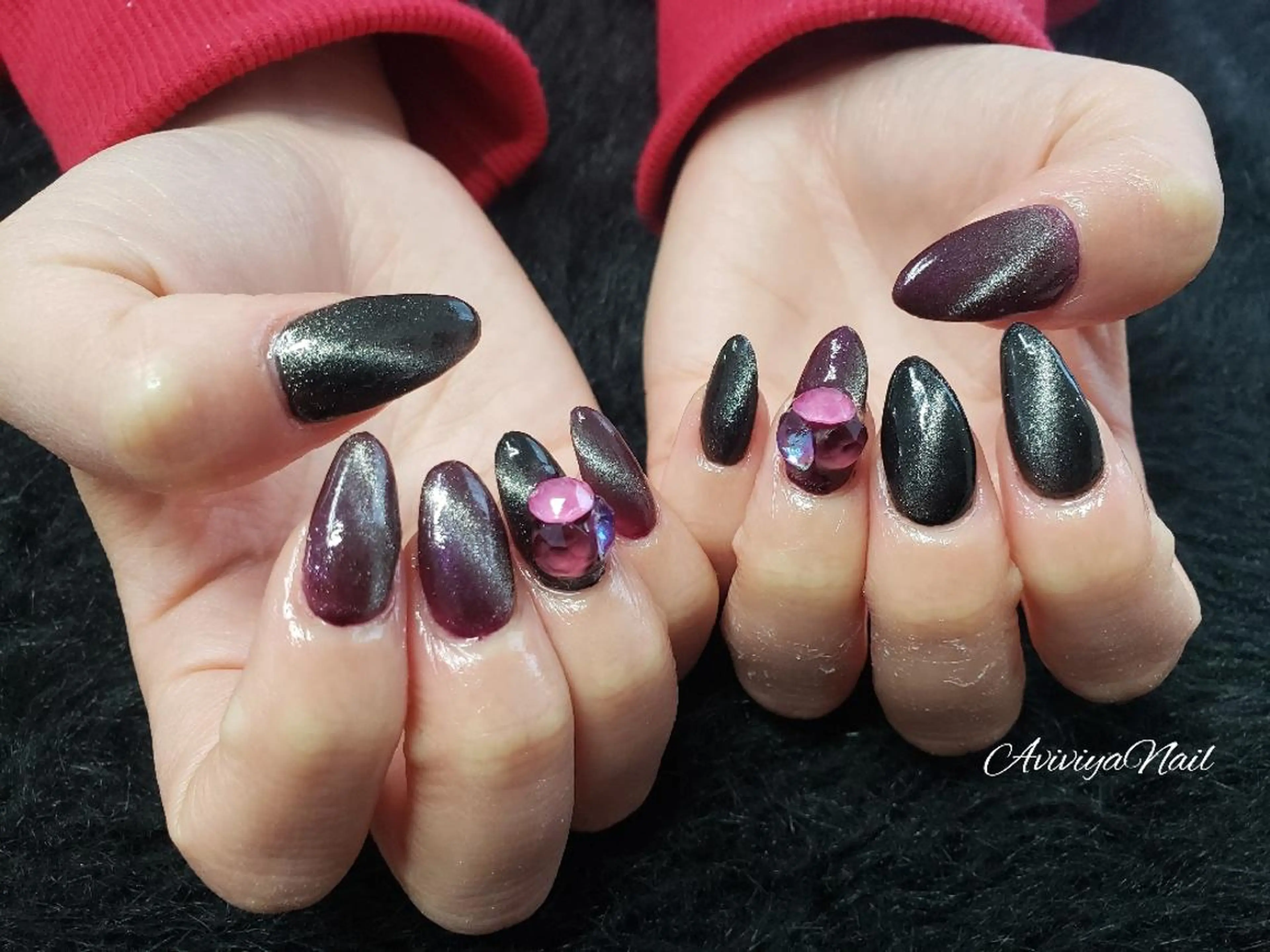 ネイル マグネットネイル AviviyaNail所属・kubo ayaのネイルデザイン
