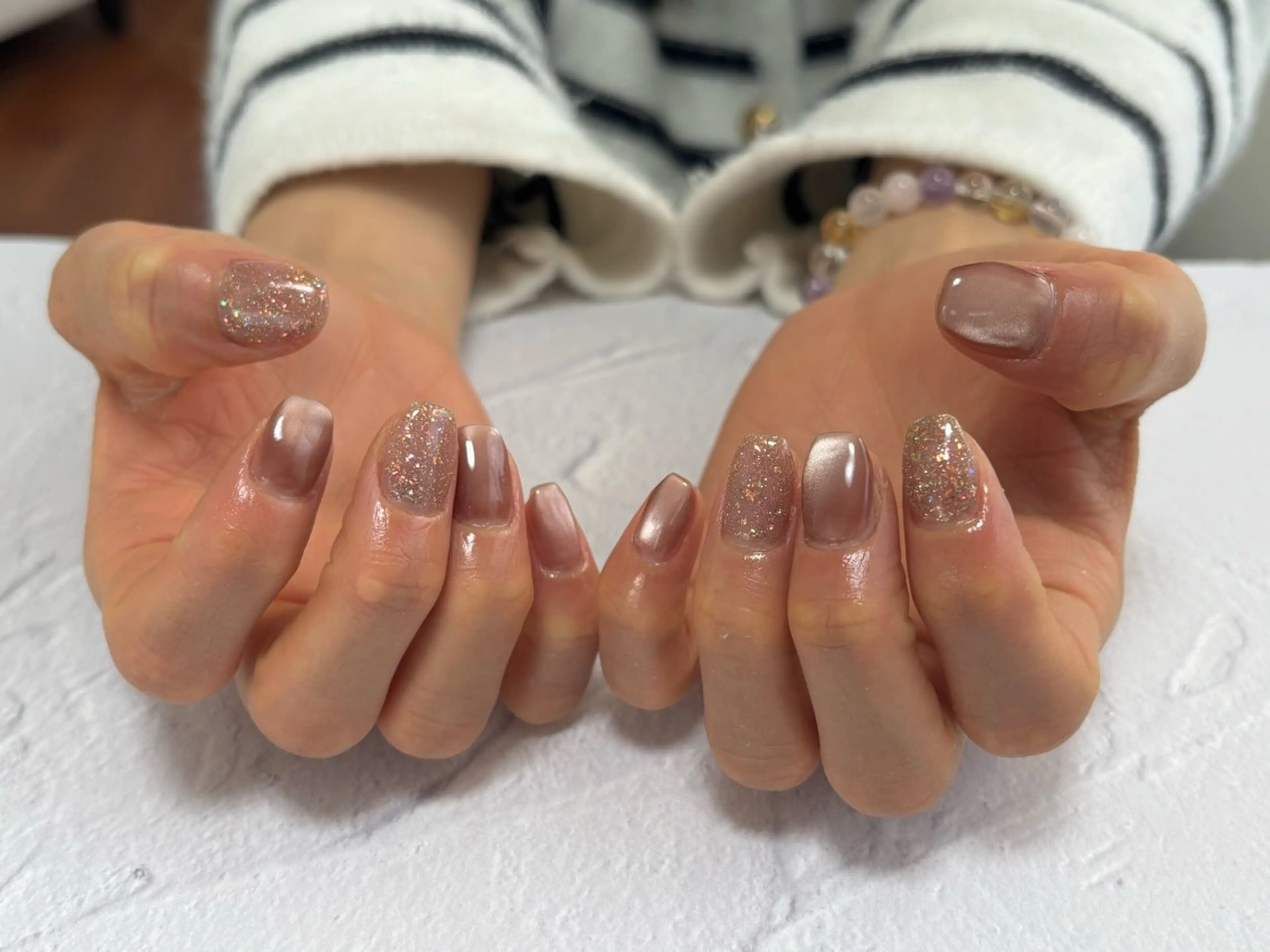 ネイル ハンドネイル 愛川町 あんすりうむのネイルデザイン