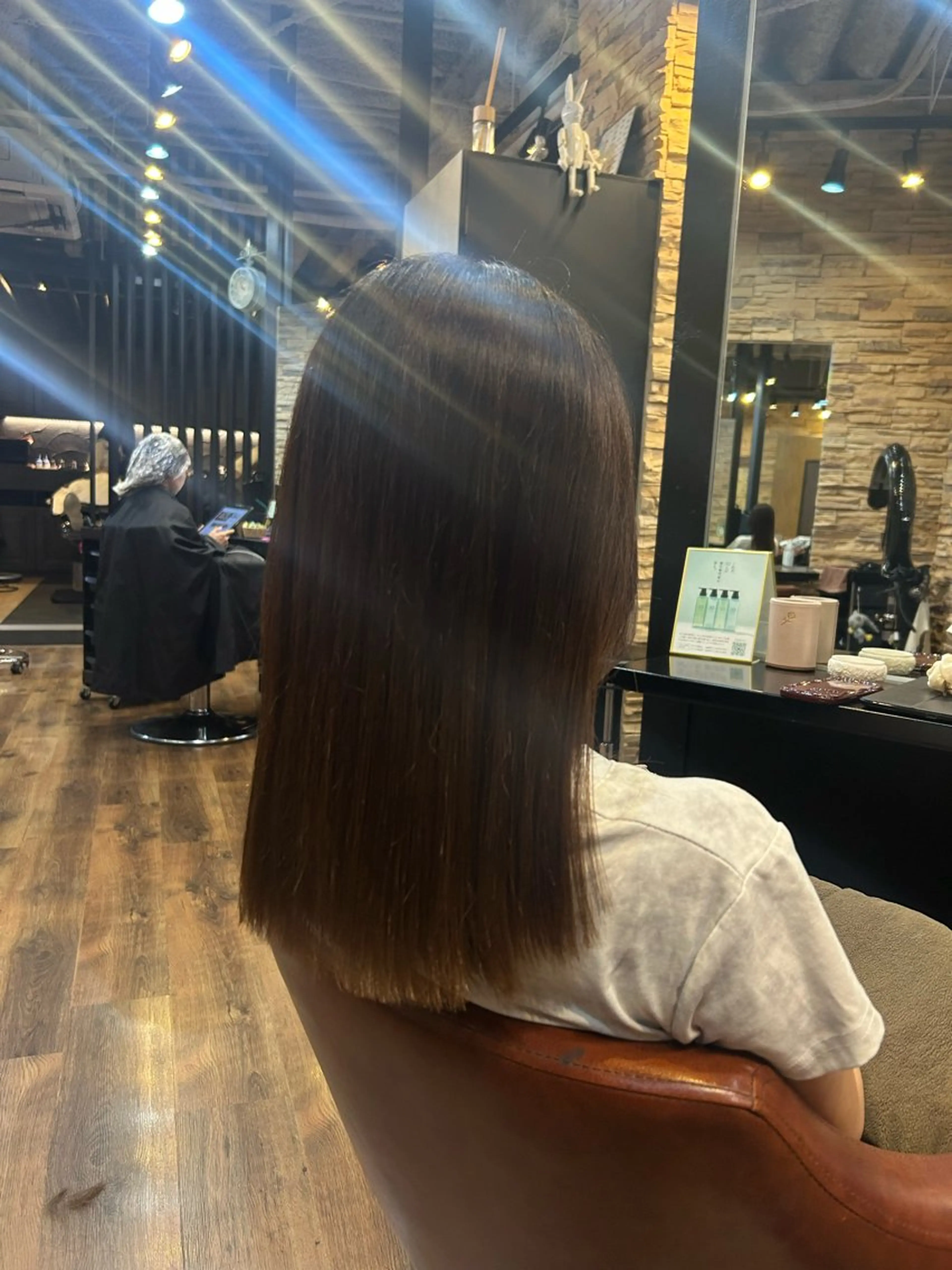 セミロング カット トリートメント 【ブリーチモデル募集 】サキ🫧のヘアスタイル