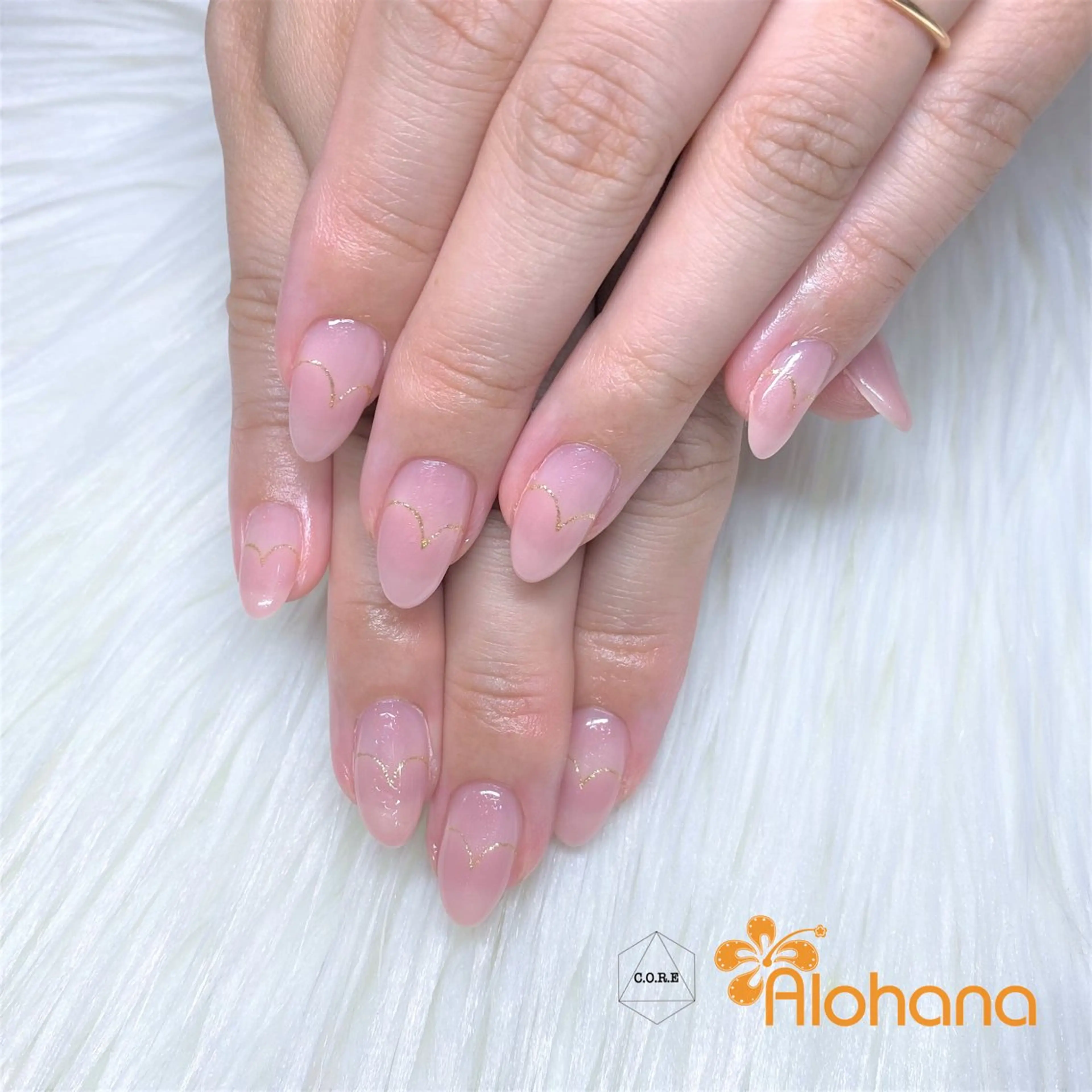 ネイル フレンチネイル Alohana所属・Alohana Minaのネイルデザイン