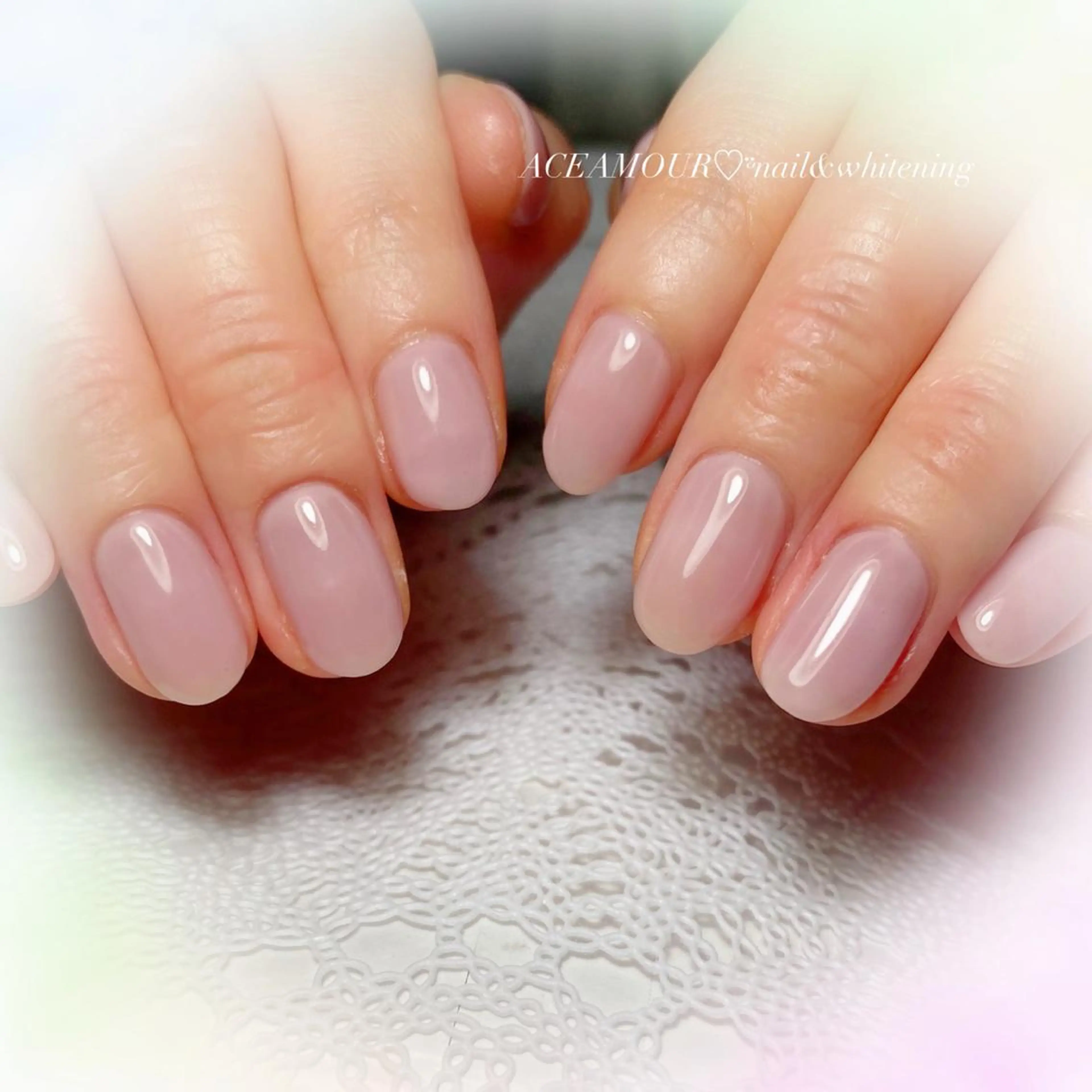 ネイル ネイル/耳つぼ /新ホワイトニングのネイルデザイン