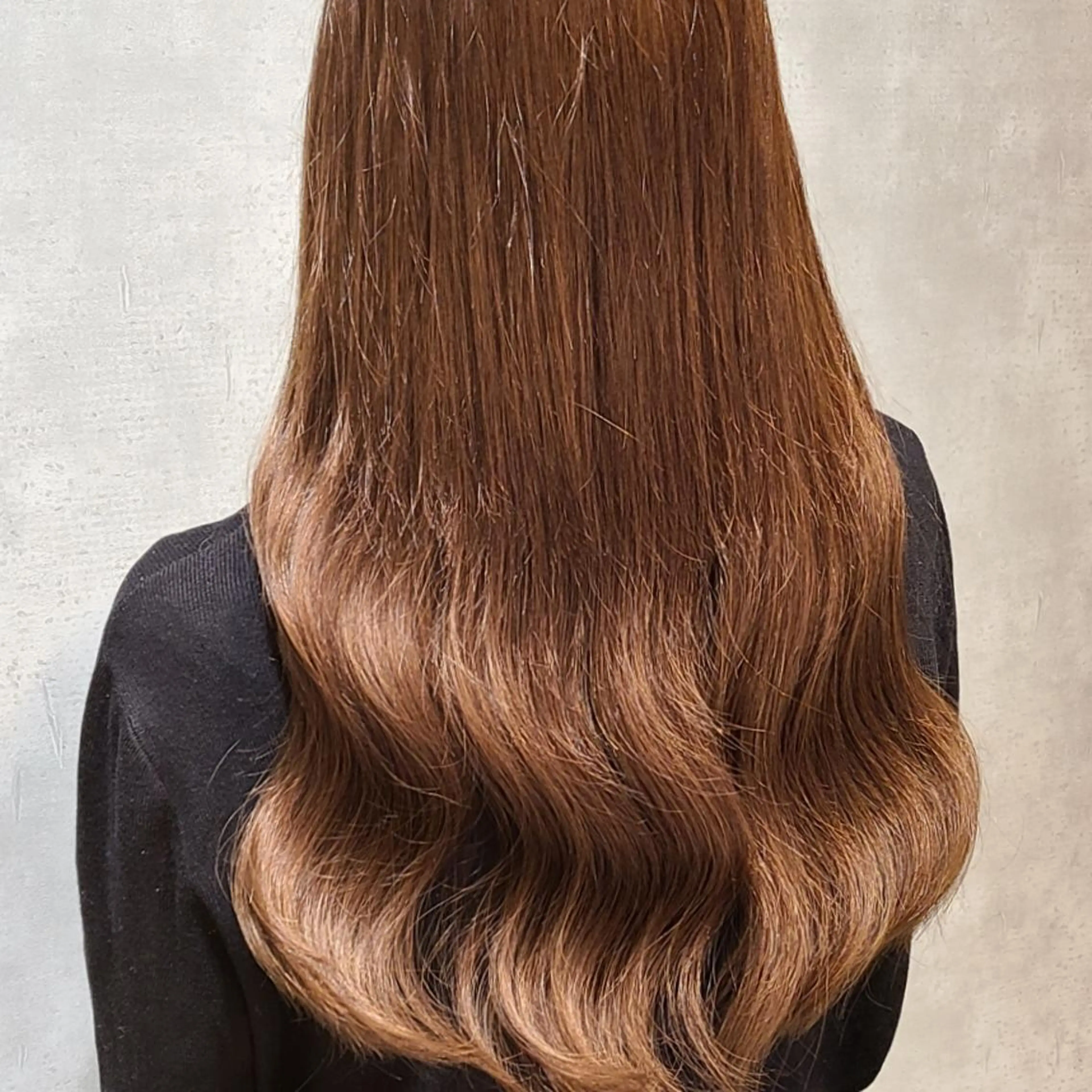 ロング ボブ エクステ ロング 西田 理沙のヘアスタイル