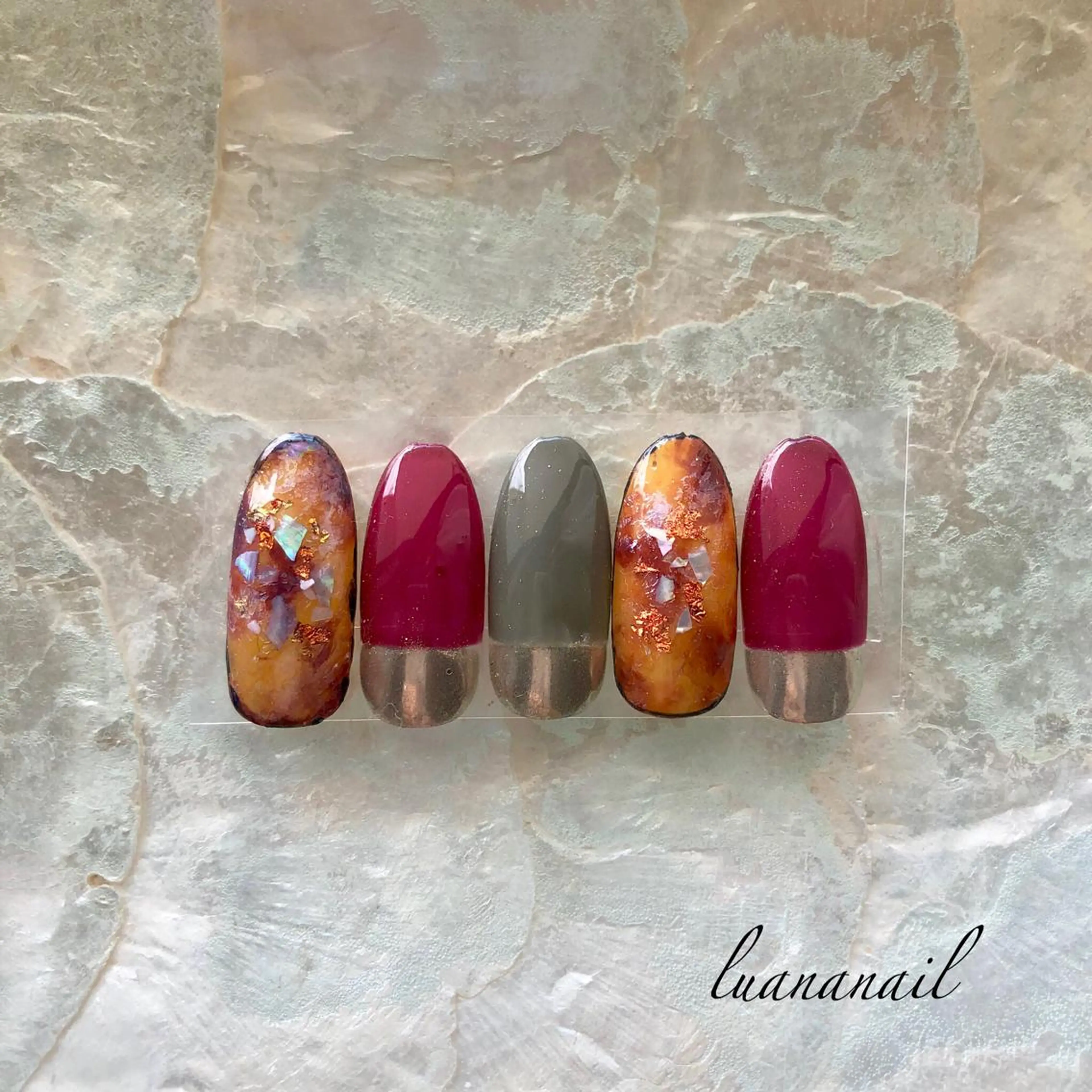ネイル ハンドネイル luana nailのネイルデザイン