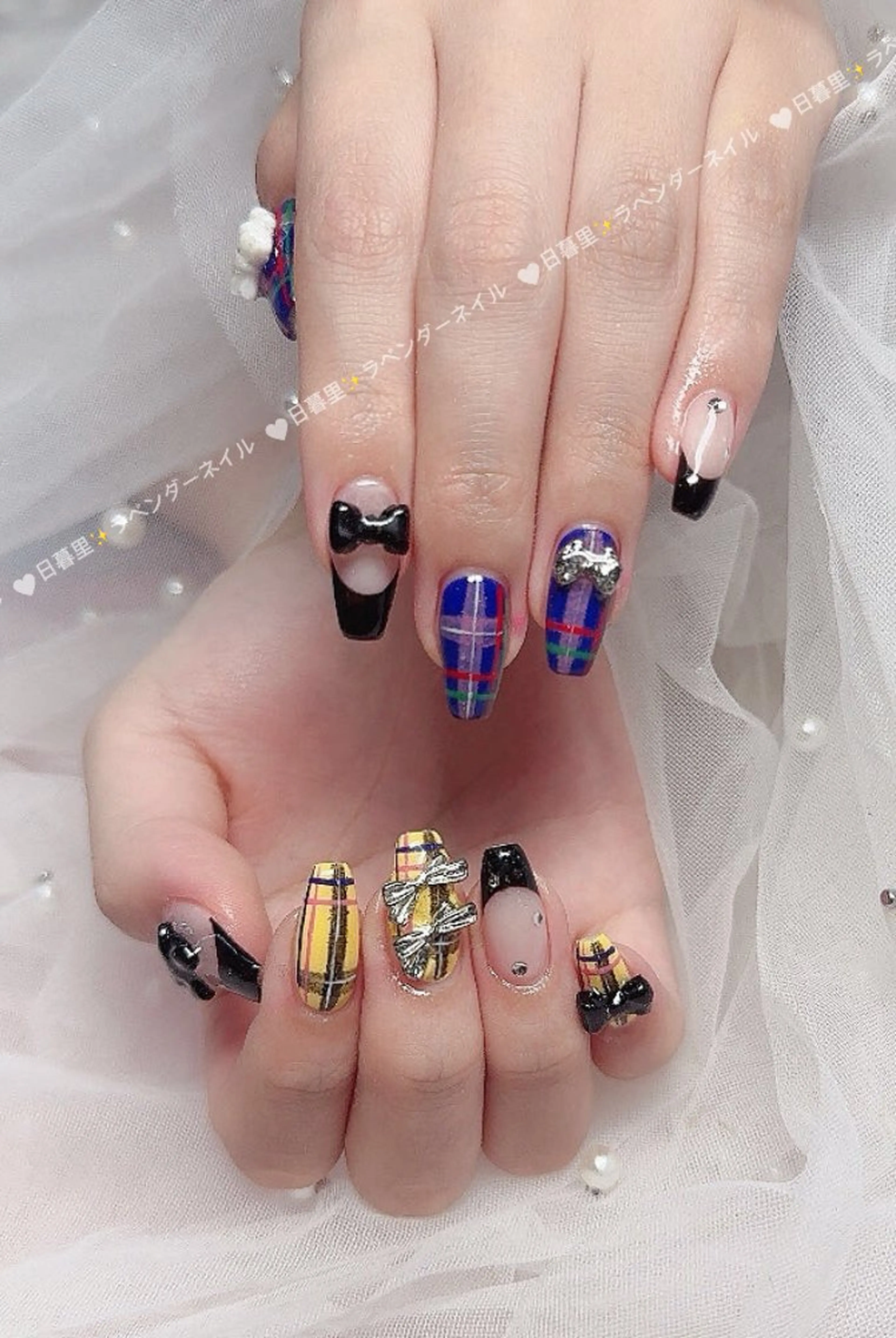 ネイル ラベンダー💖日暮里 ルル💖ネイルのネイルデザイン