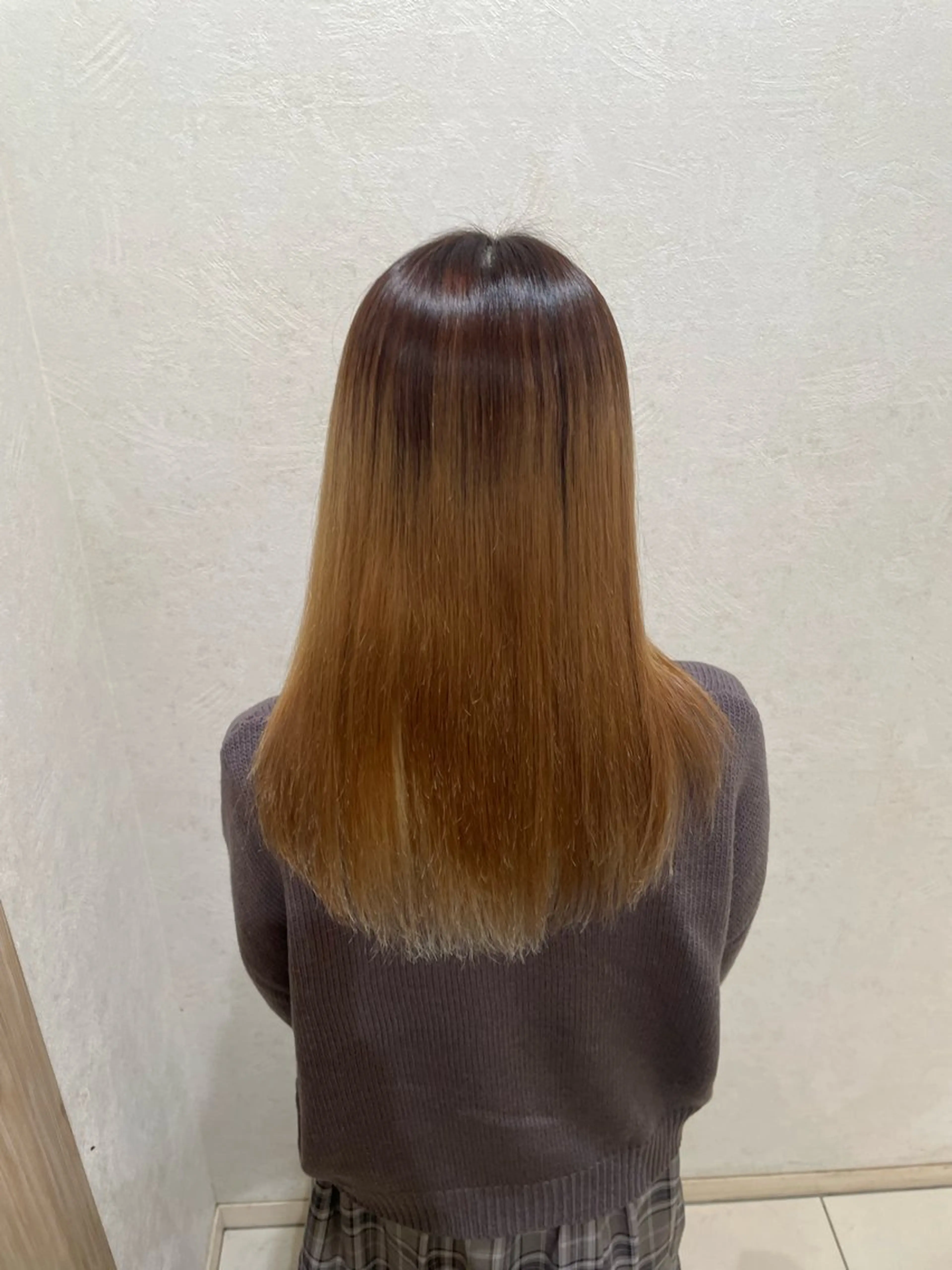 ロング パーマ カット 縮毛矯正 トリートメント このみ/髪質改善 /ヘアアレンジ🫧のヘアスタイル