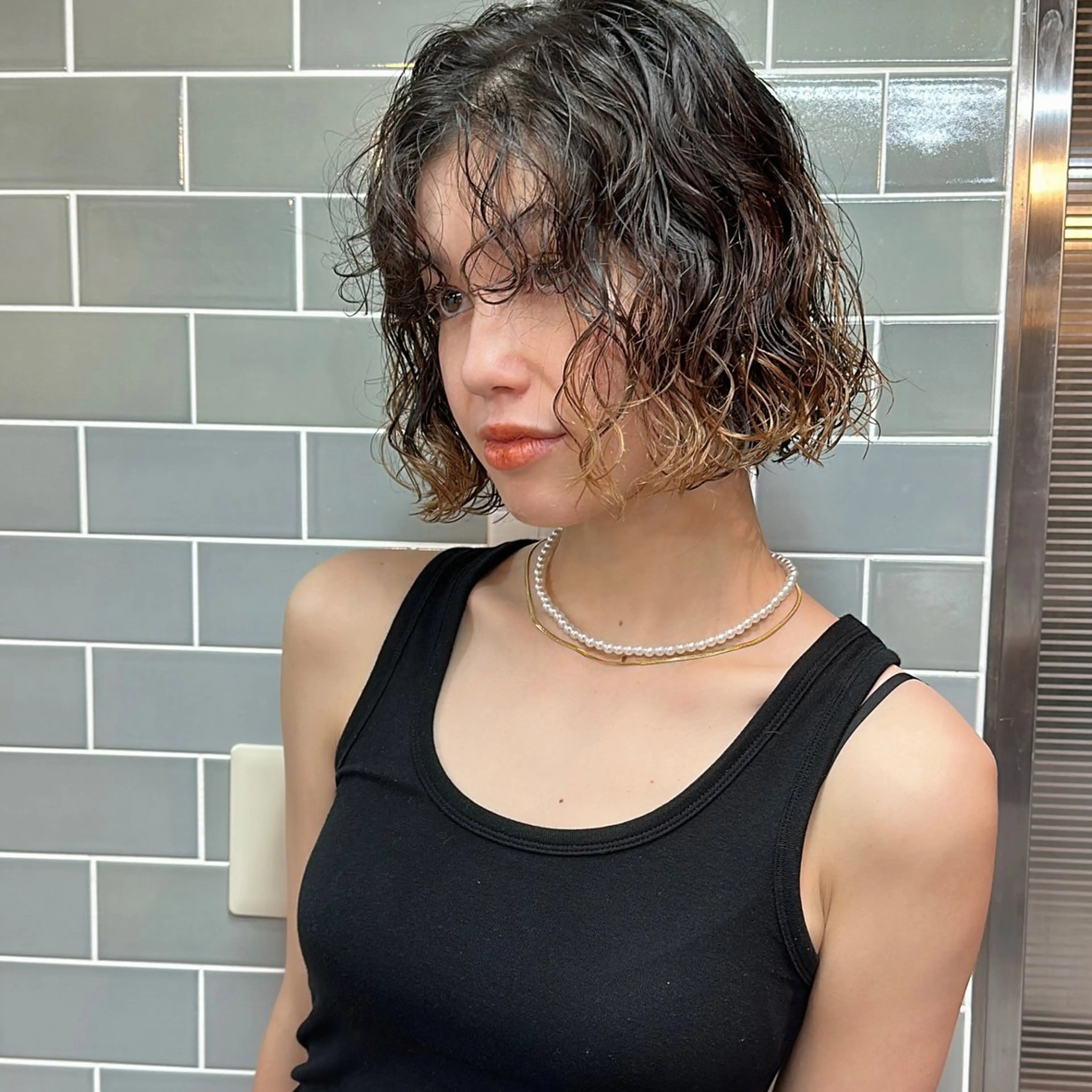 ショート パーマ FBeauty 青山店所属・パーマ特化美容師 表参道のヘアスタイル