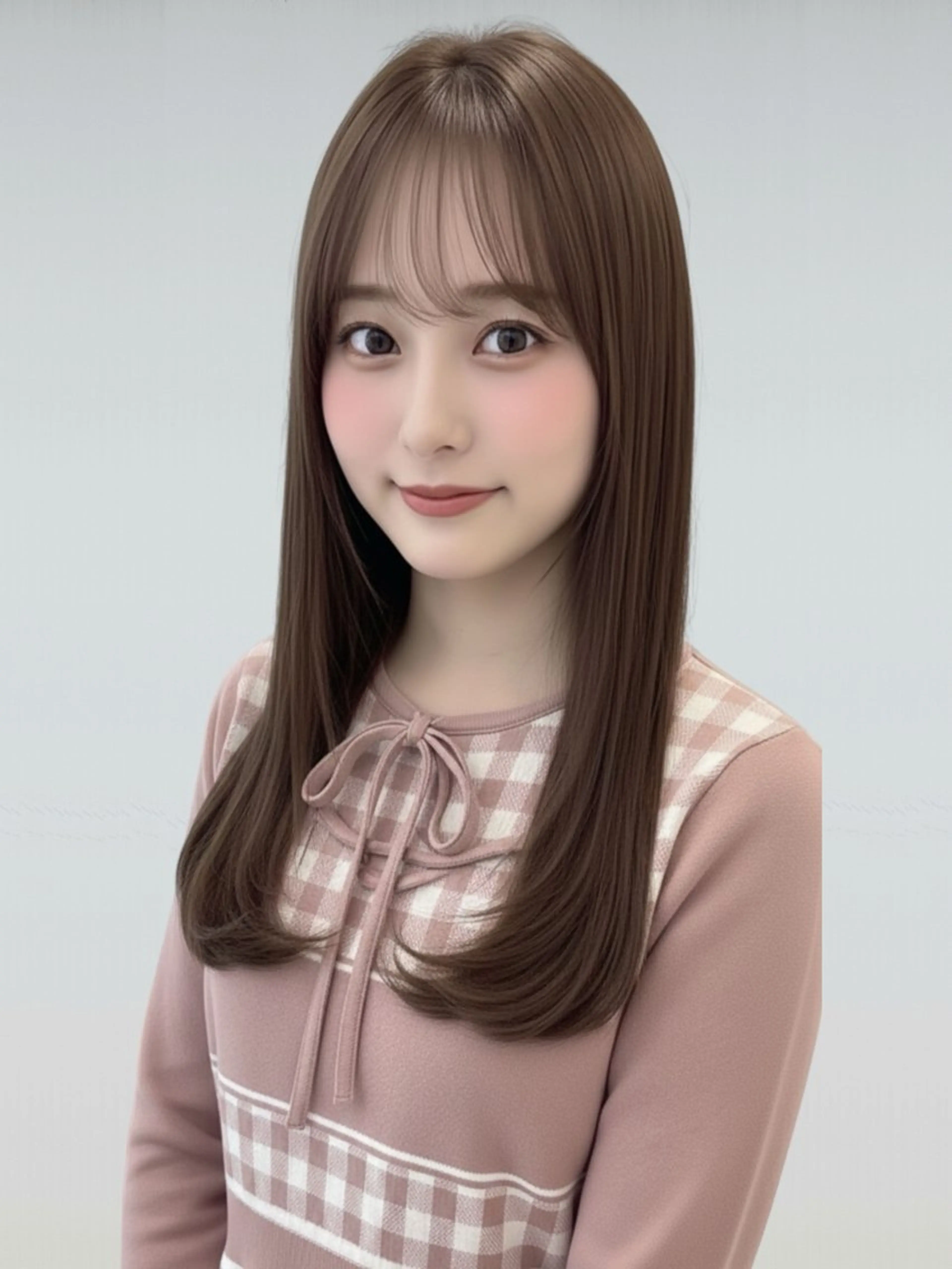 ロング カット ﾊﾙｶ🌷顔周り /レイヤーカットのヘアスタイル