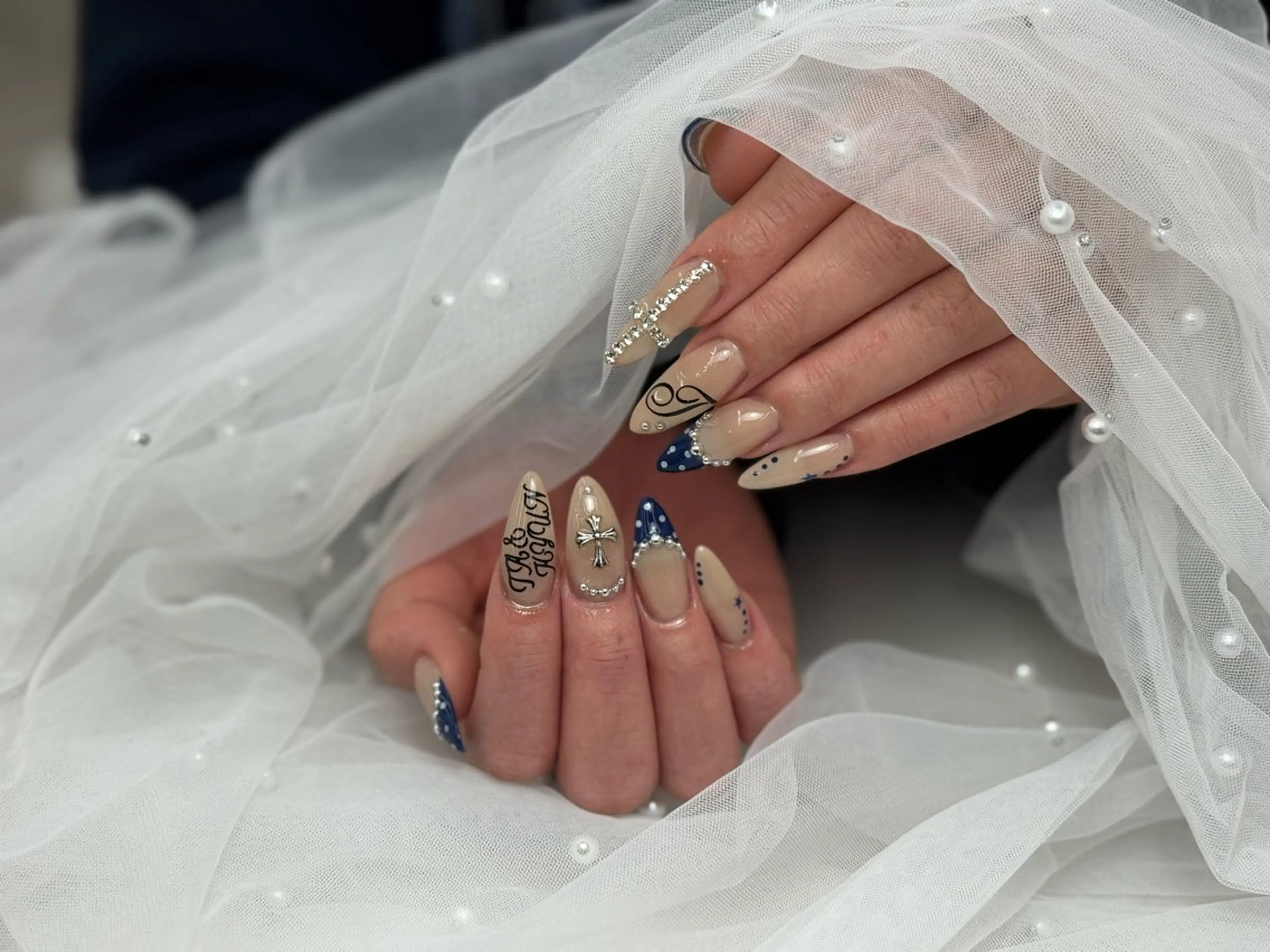 ネイル ハンドネイル ALPHA. Aya‪no𝜗𝜚のネイルデザイン