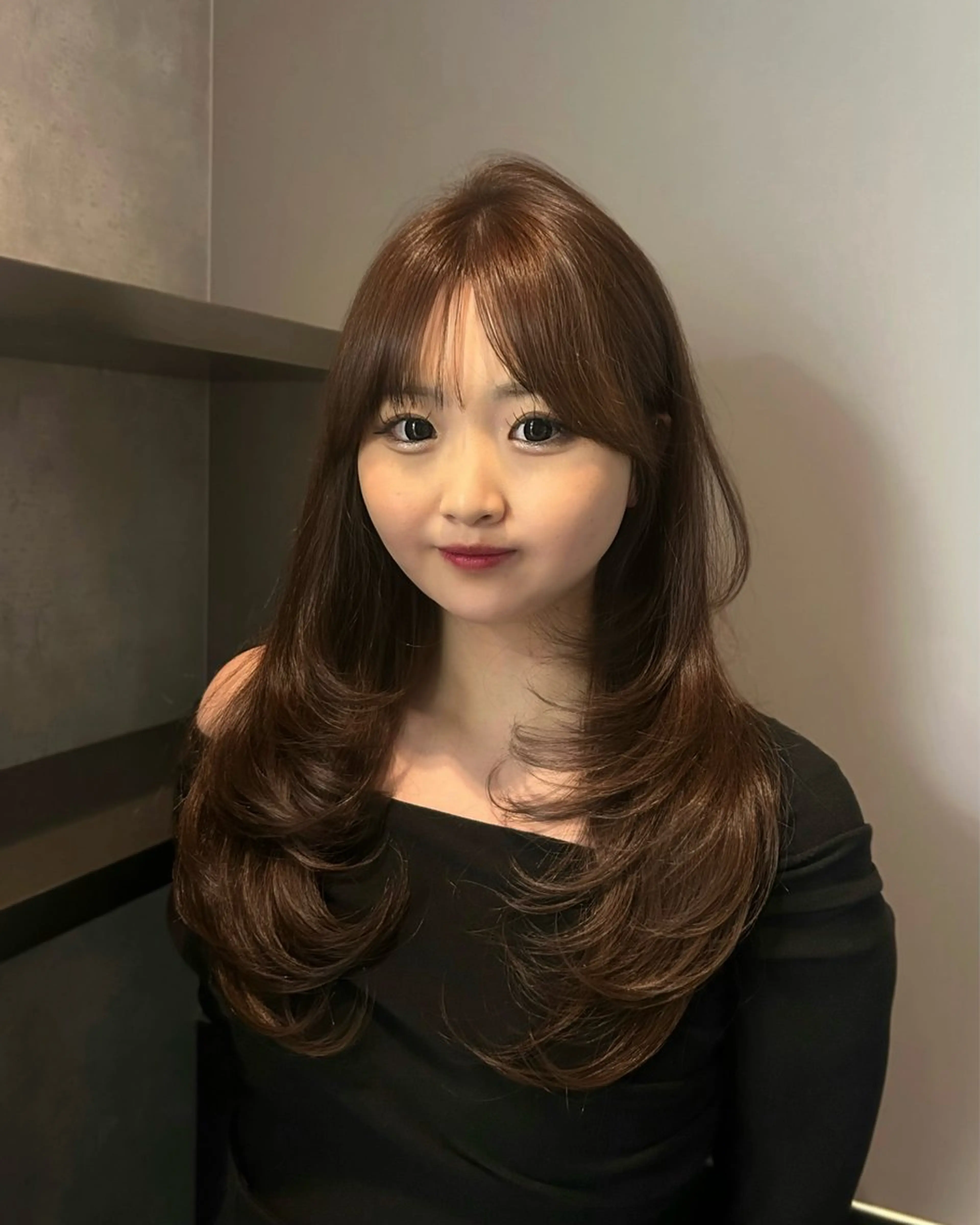 ロング レイヤーカット 大人レイヤー/艶美髪 🇺🇸TOMONAのヘアスタイル