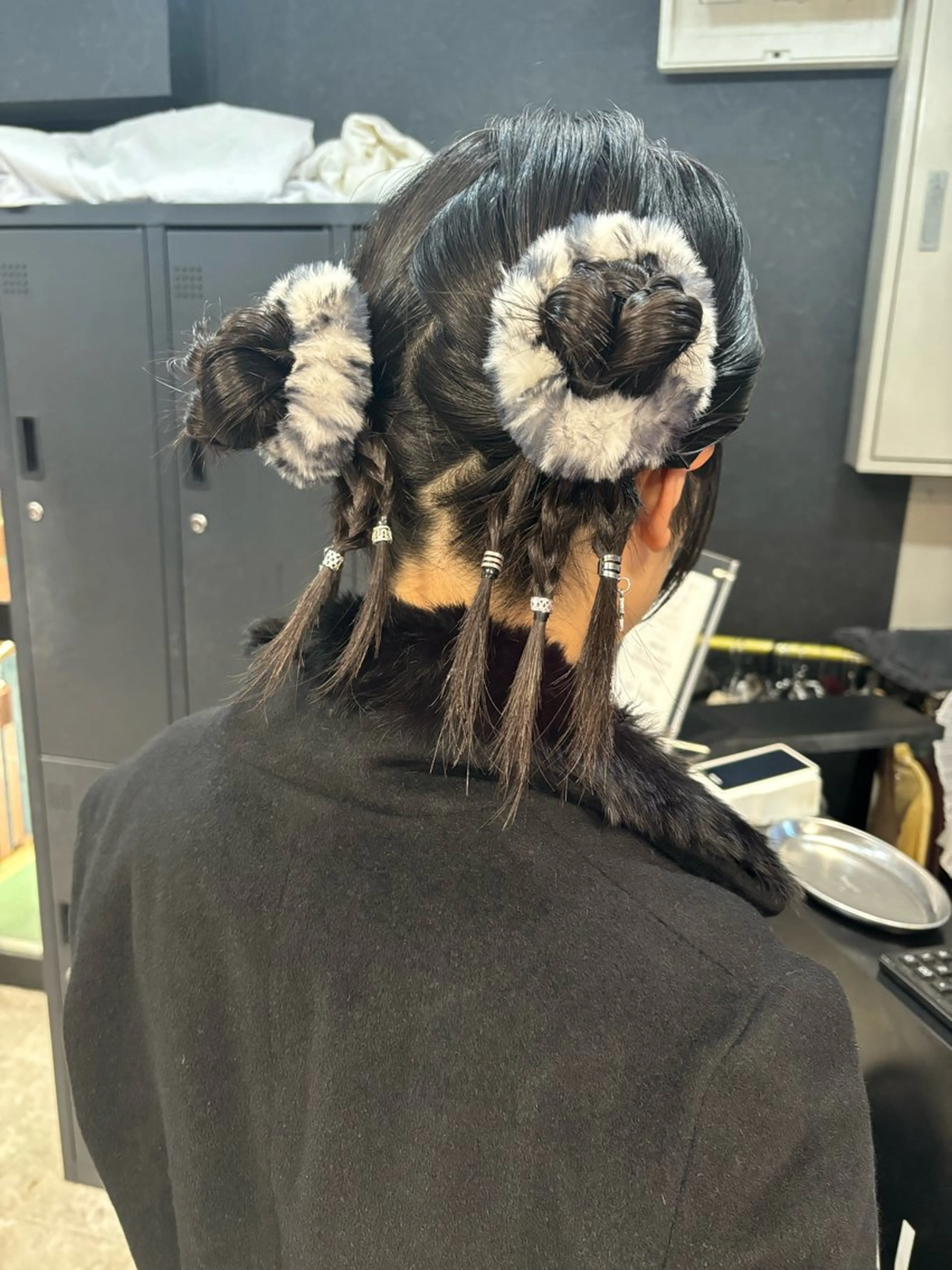 ヘアアレンジ bAteAu ブリーチ/エクステのヘアスタイル