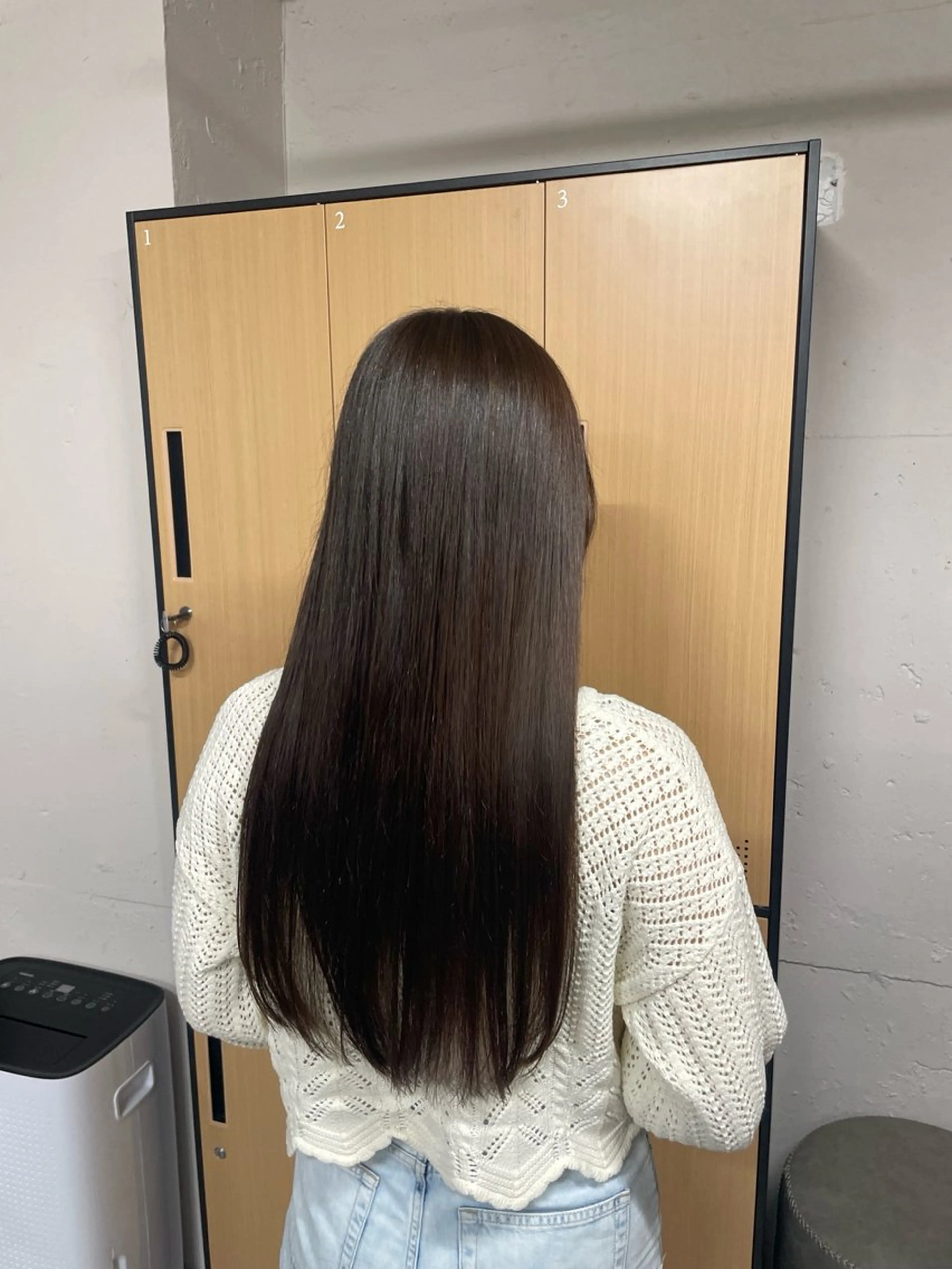 ロング ヘアカラー tokute 中野真咲🐺のヘアスタイル