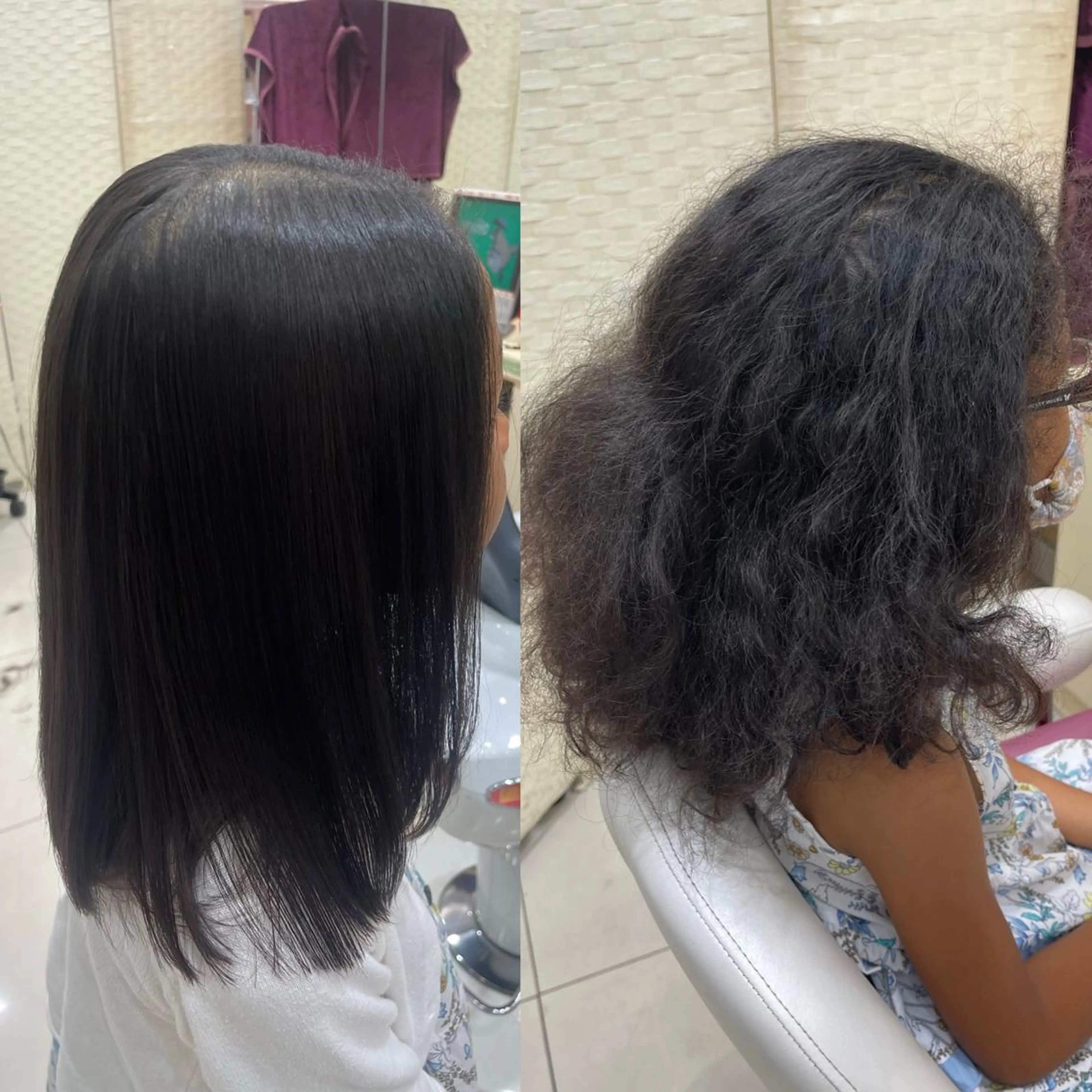 ミディアム 縮毛矯正 美髪×縮毛矯正 水上真由美😘のヘアスタイル