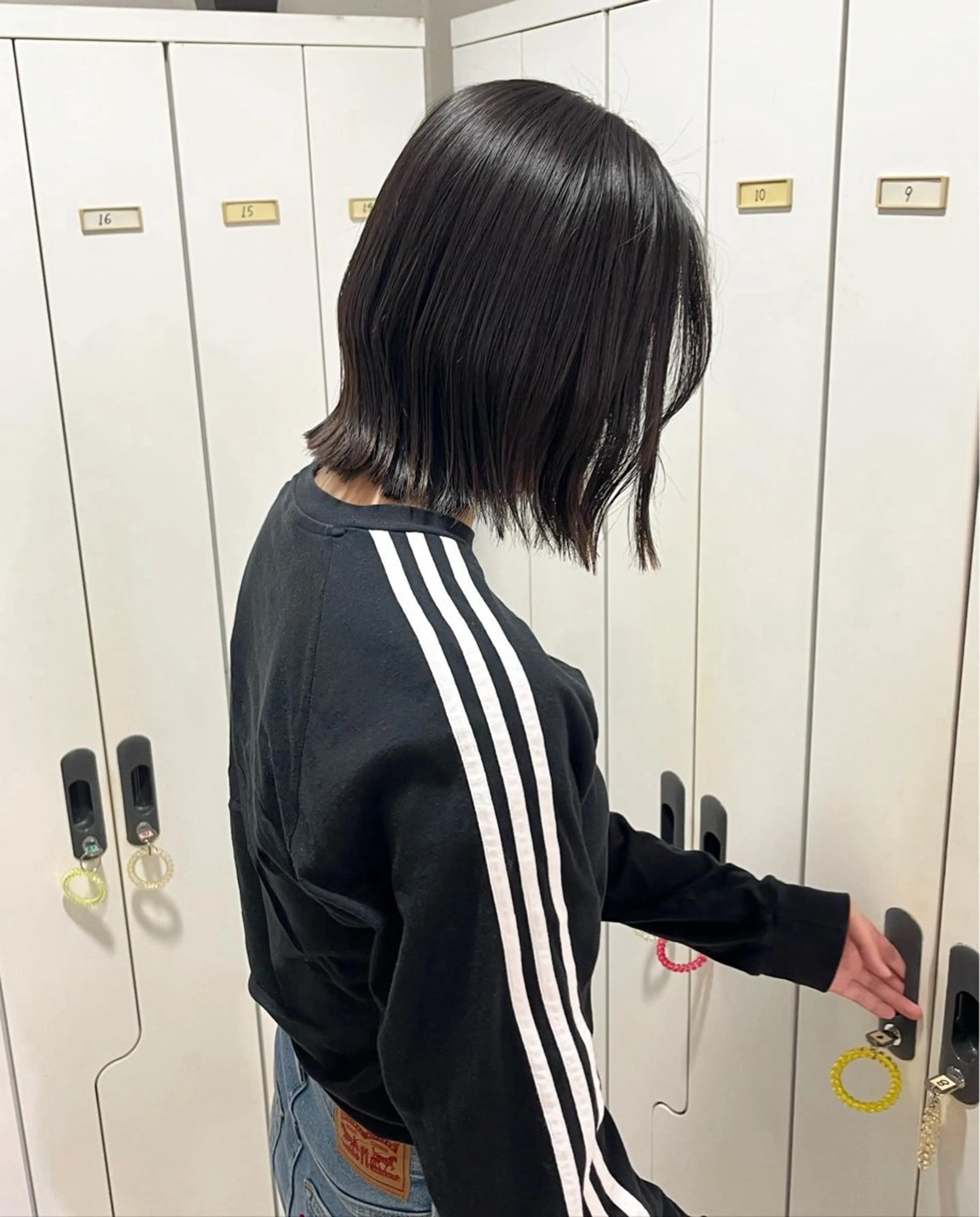 ミディアム カット トリートメント ぷつっとボブ/ちゅる ピンク/mika☆のヘアスタイル