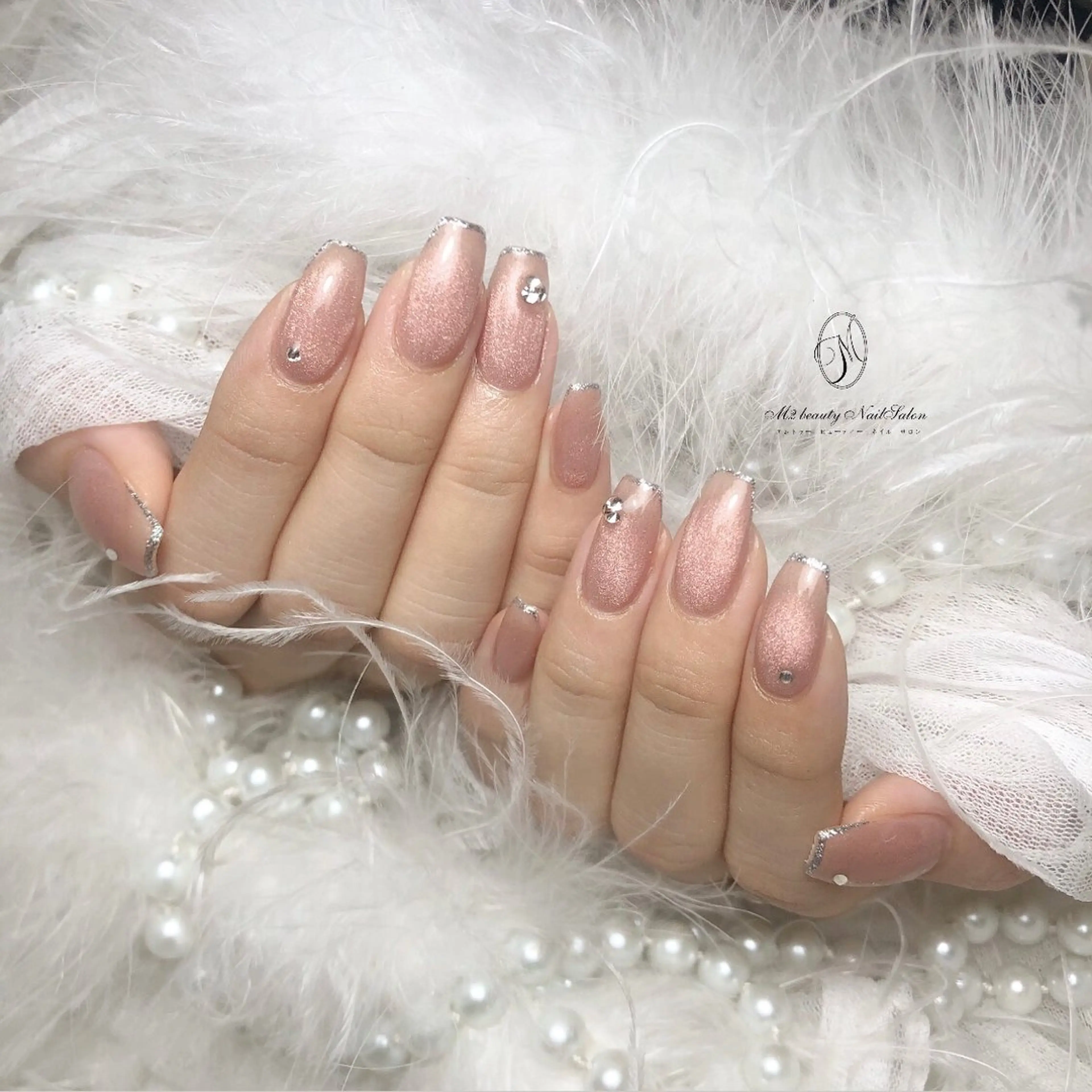 ネイル 長さ出し ジェルネイル パラジェル スカルプネイル ネイルチップ ハンドネイル M2 beauty Nankaのネイルデザイン