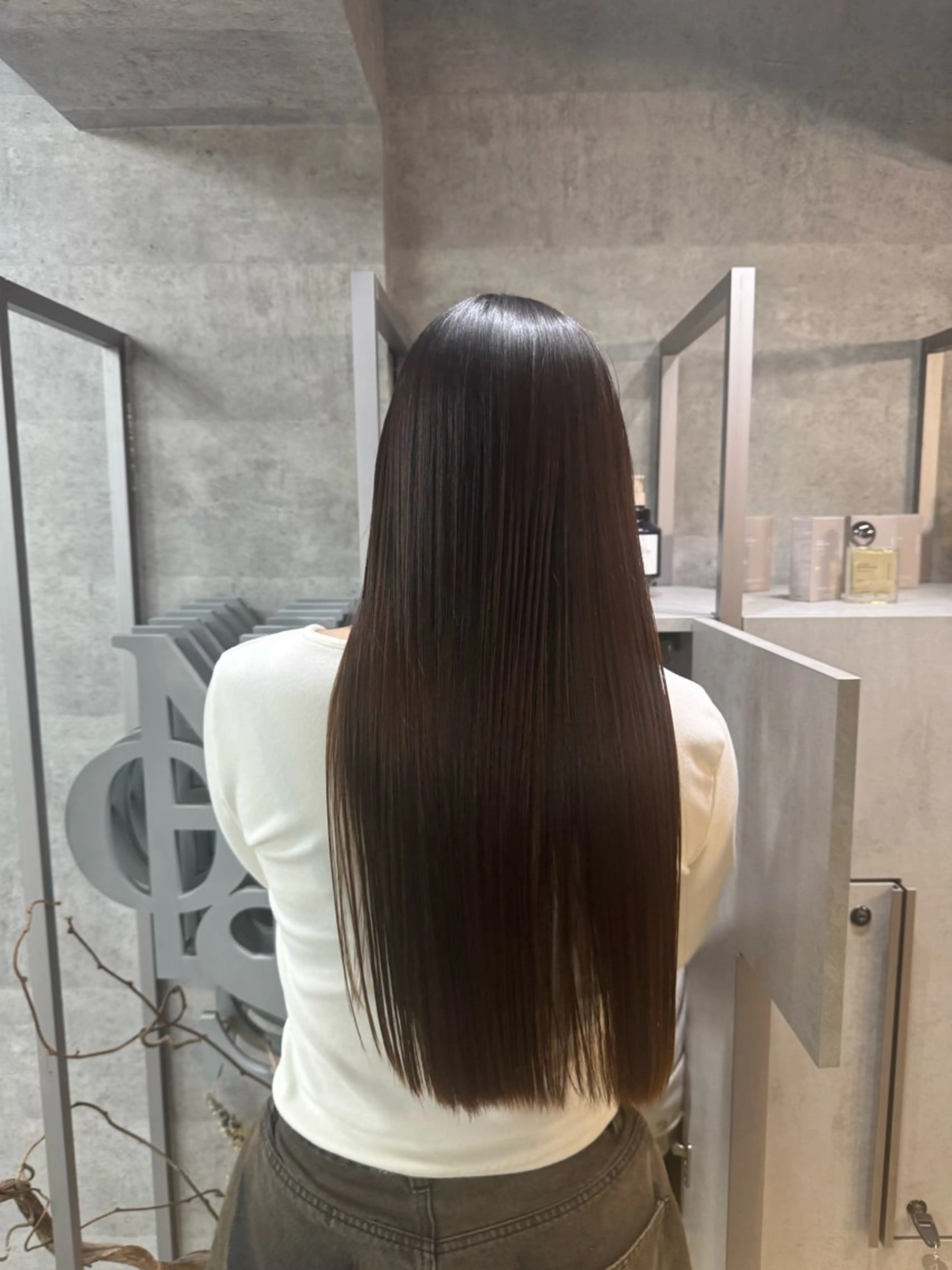 ロング カラー カット ヘアカラー トリートメント あなたのお悩み改善" You"💚❤️💛のヘアスタイル