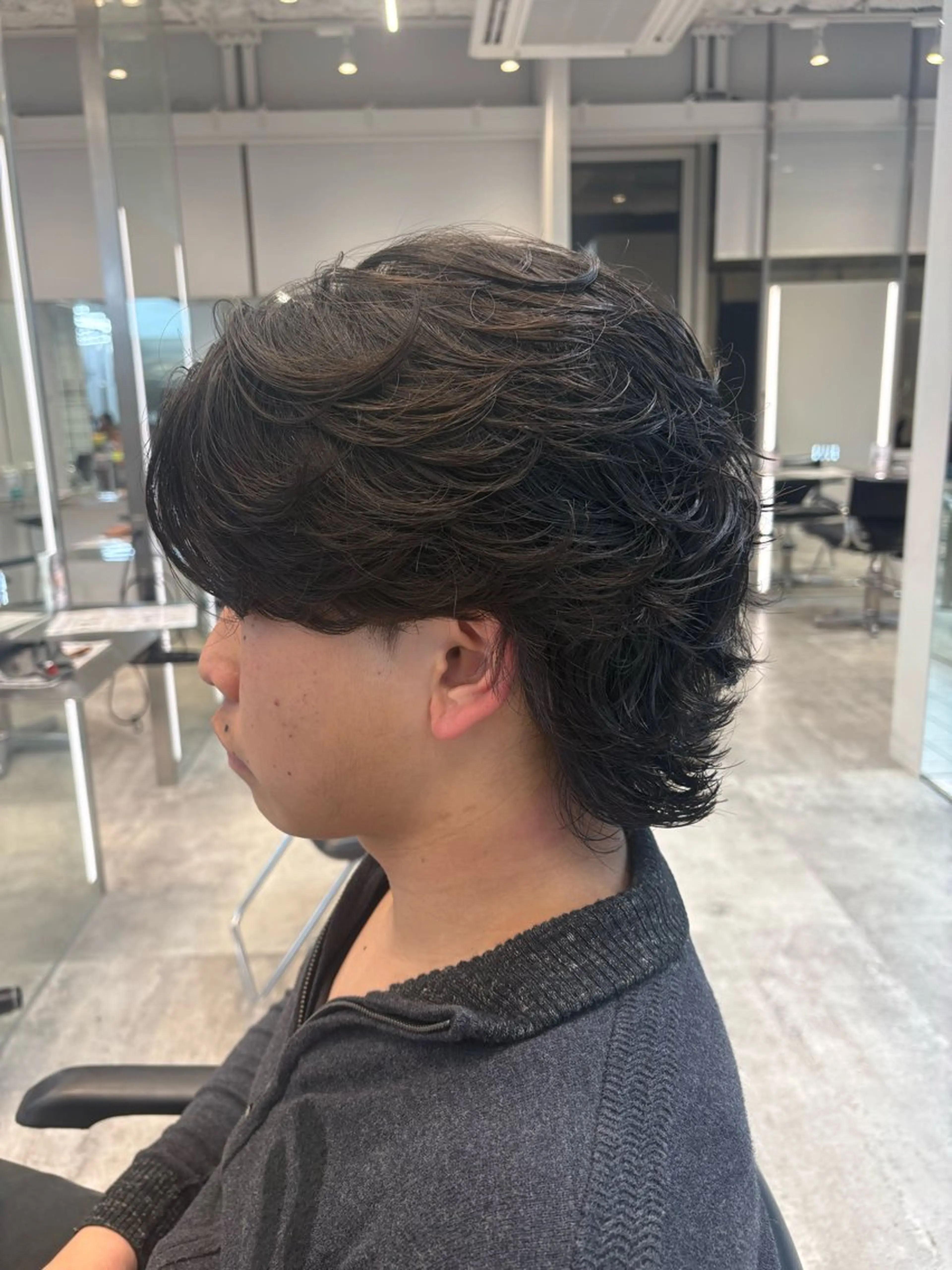 パーマ メンズ カット パーマ fifth 武正 琉生のヘアスタイル