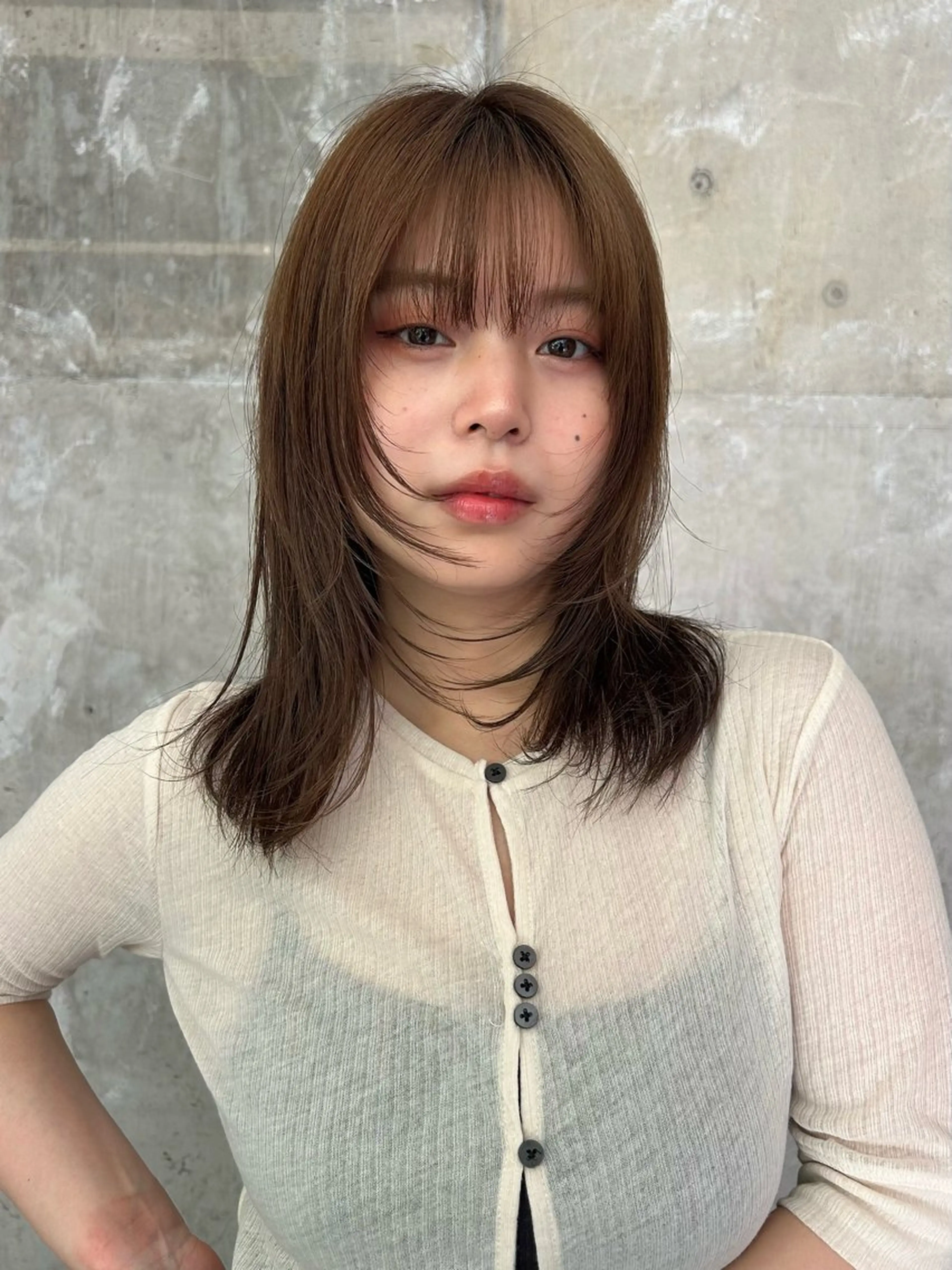 ミディアム [Eurica] muaのヘアスタイル