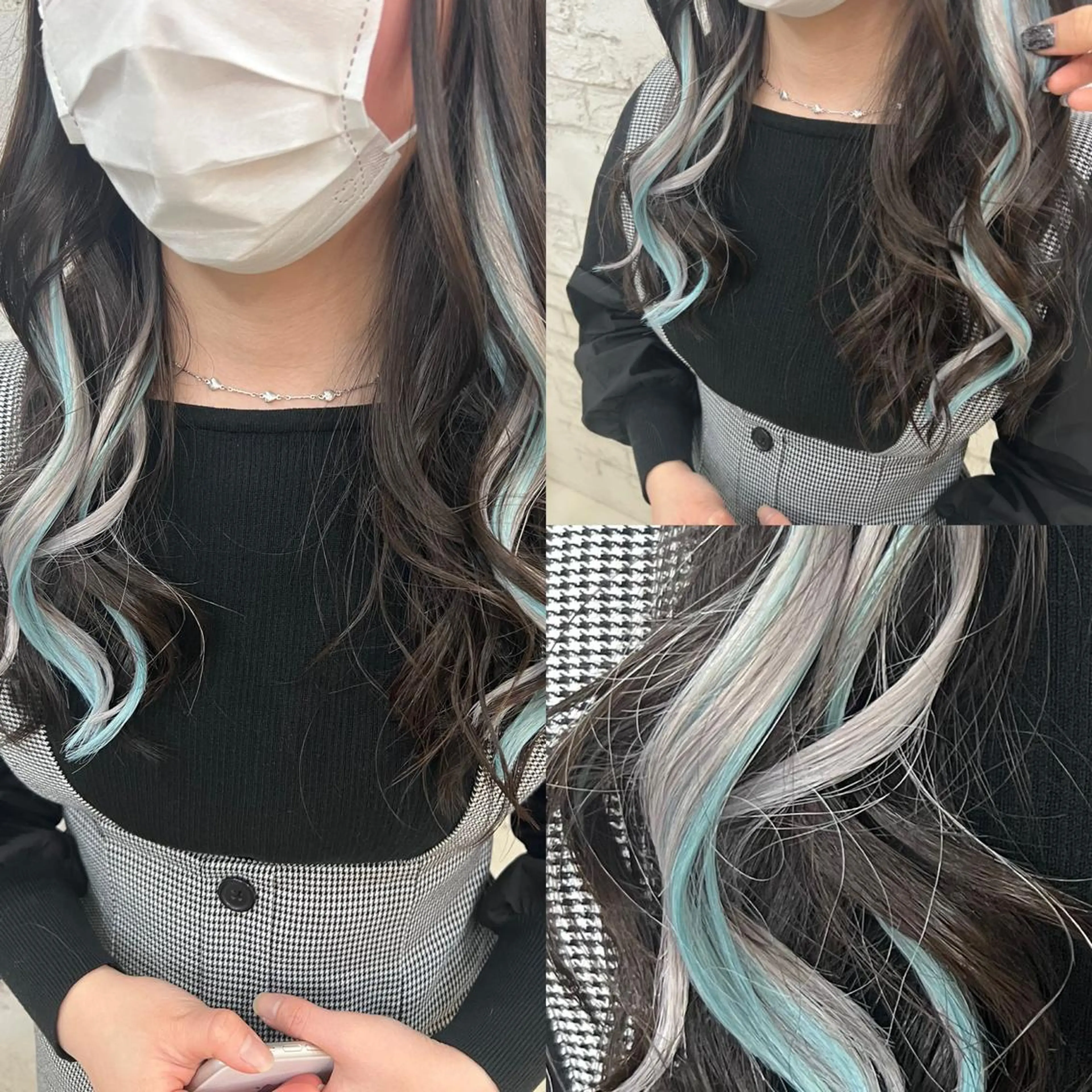 エクステ エクステ＆艶カラー 🎀YURINA🎀のヘアスタイル