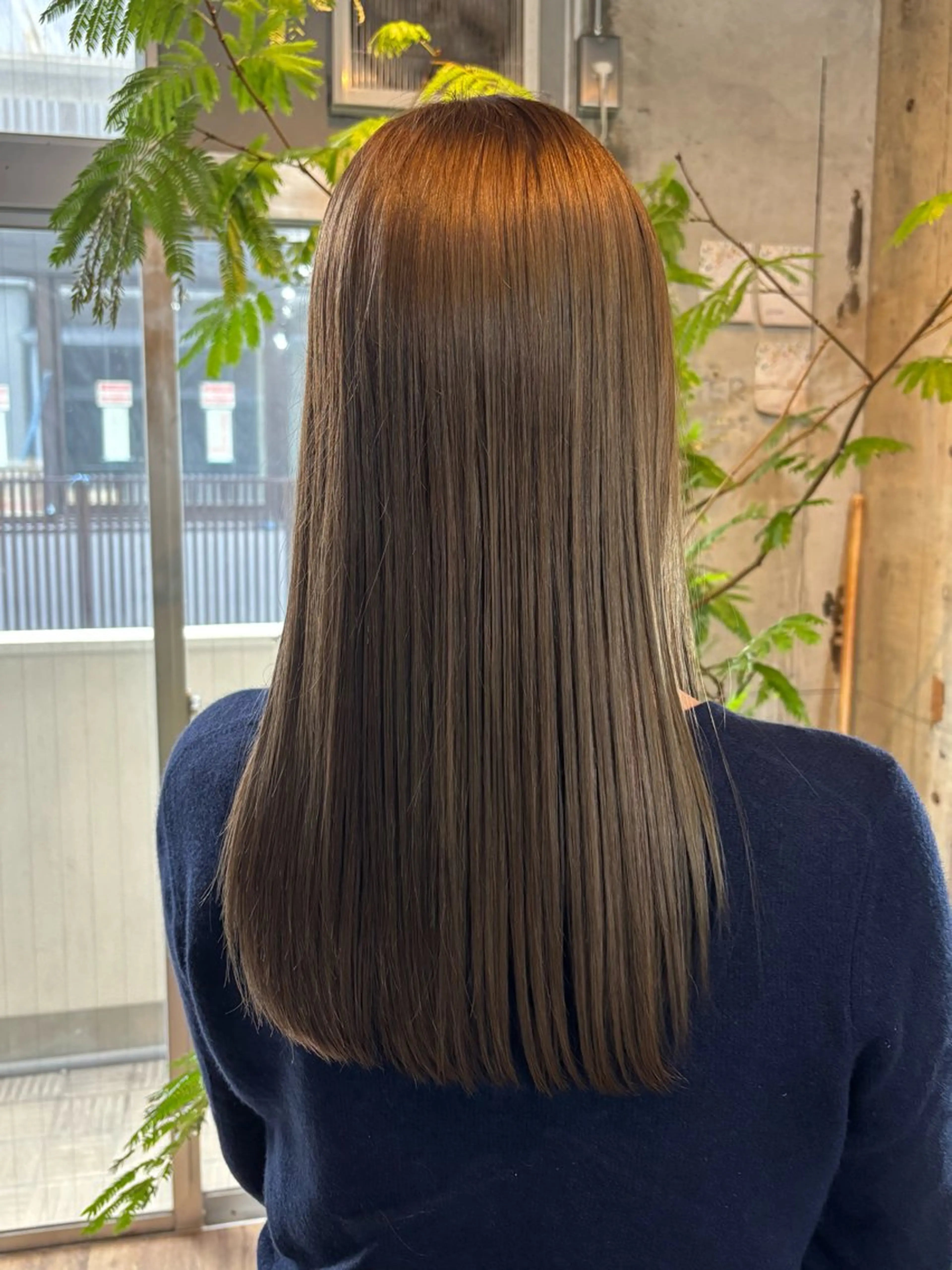 【人気No.1】カット＋透け感ワンカラー+ケラチントリートメント（4step）の写真