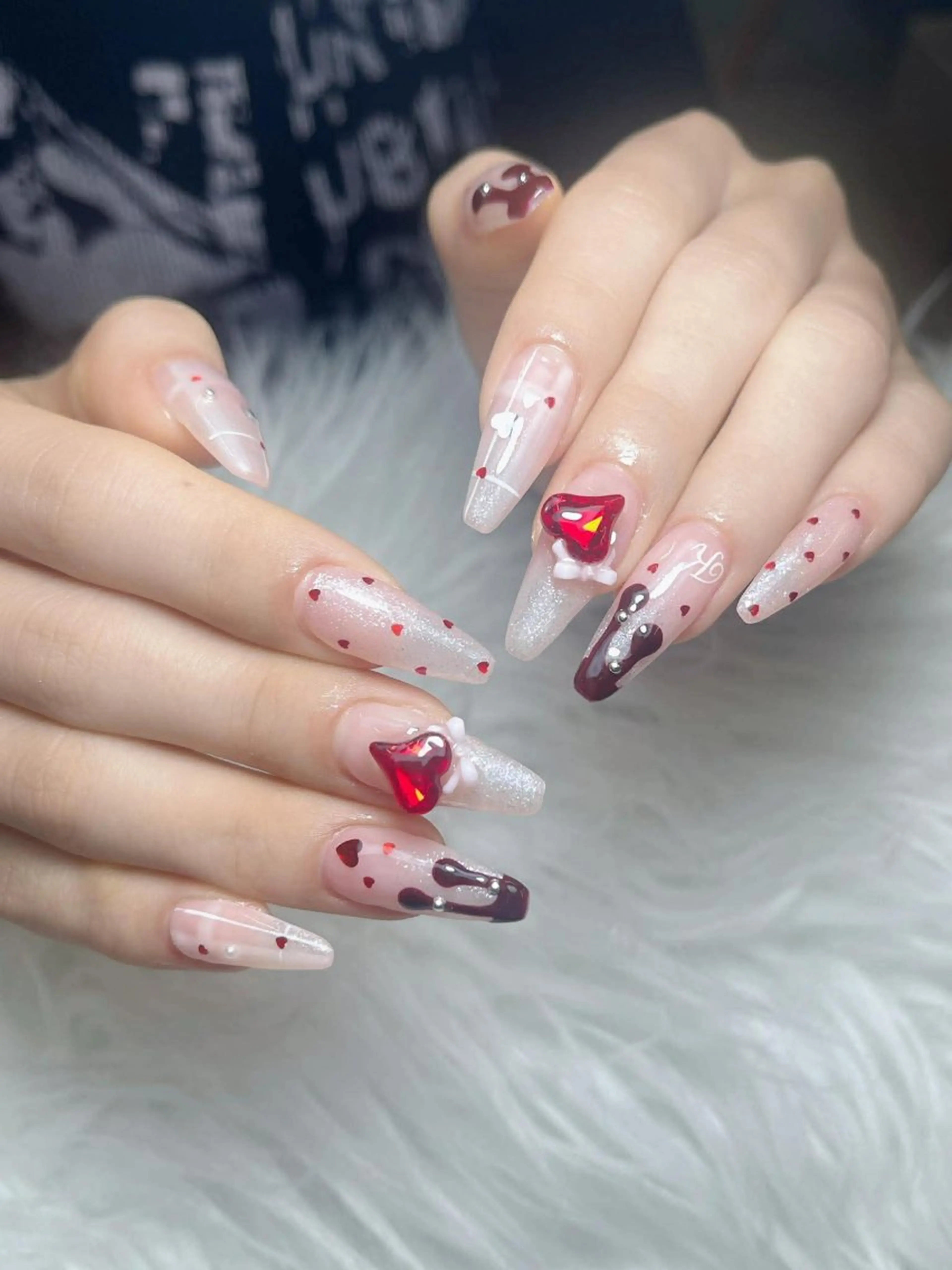 ネイル オーロラネイル チークネイル フットネイル フレンチネイル ハロウィン ハンドネイル Lumi Nail 新大久保3‘のネイルデザイン