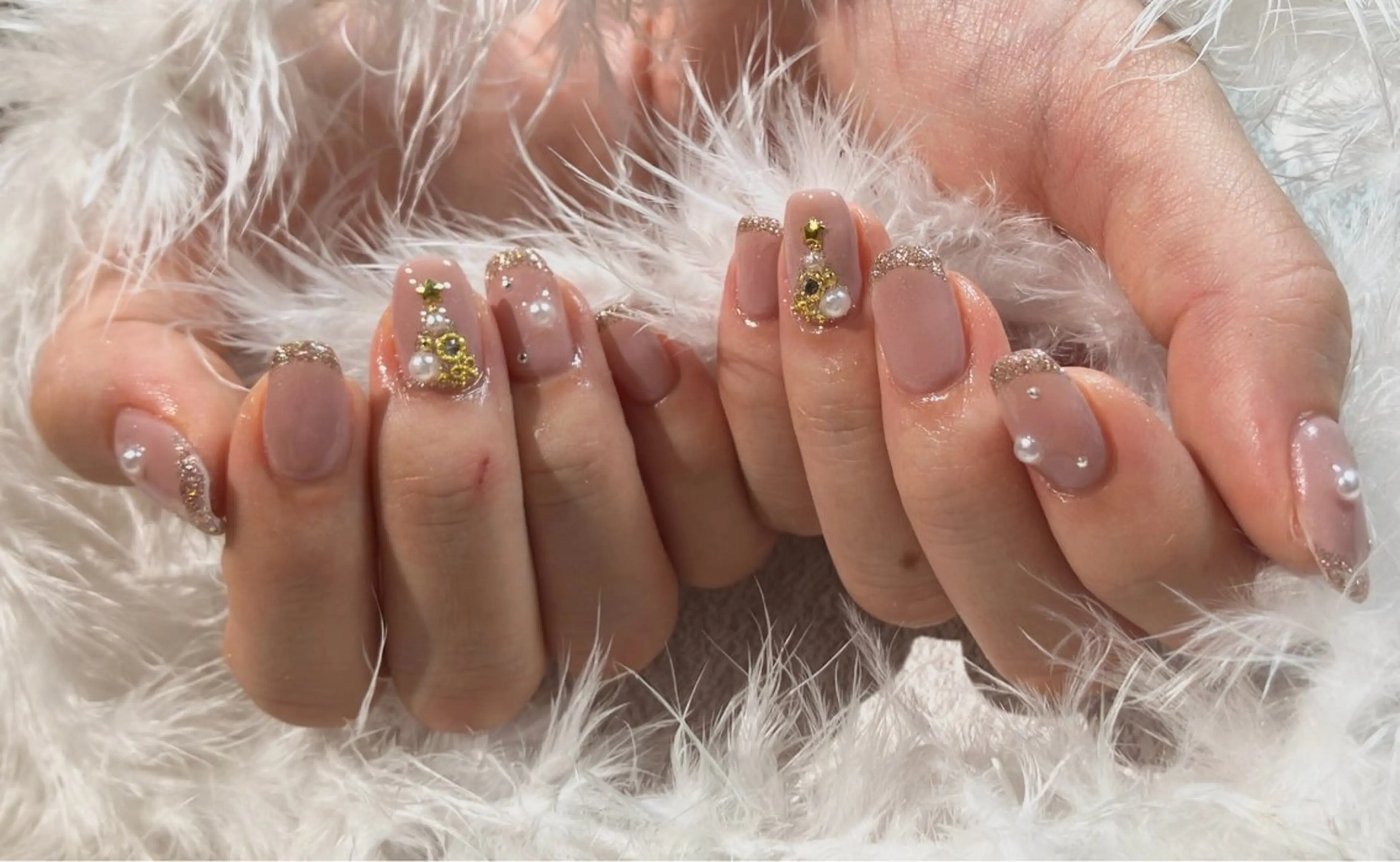 ネイル ハンドネイル たまプラーザ ANZUのネイルデザイン