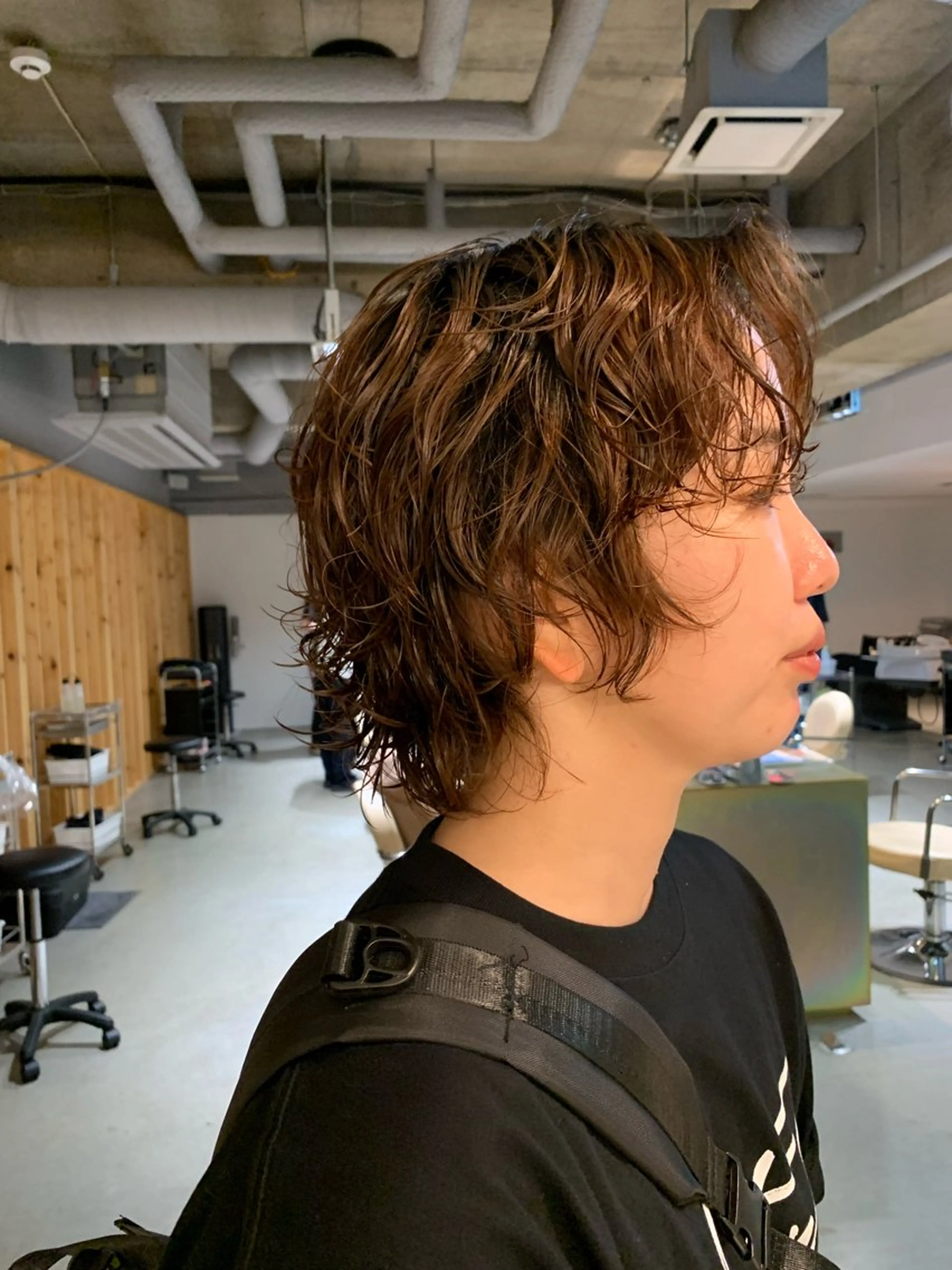 ショート パーマ ニュアンスパーマ スパイラルパーマ tension 【テンション】のヘアスタイル