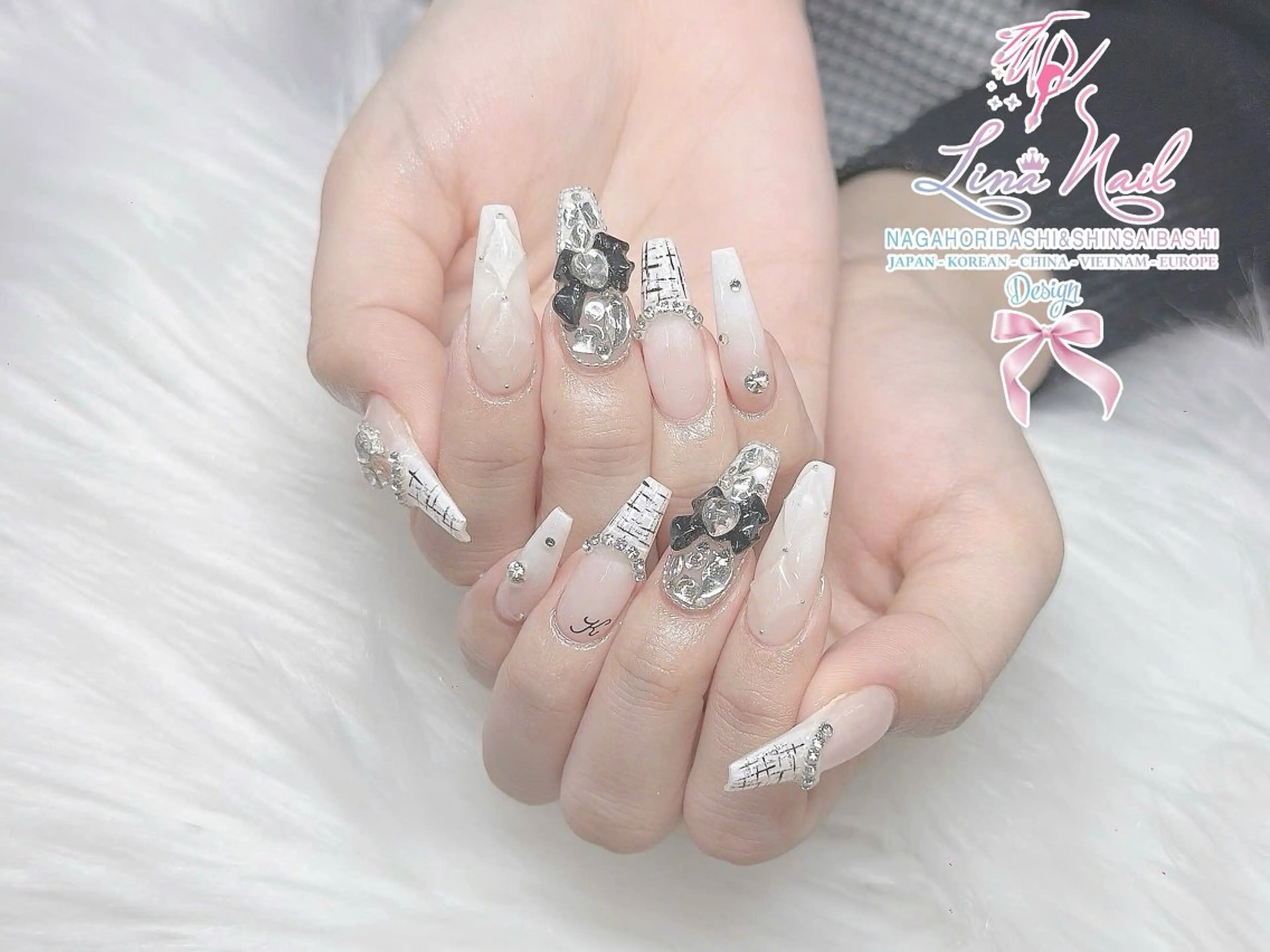 ネイル フットネイル ジェルネイル 持ち込み ネイルチップ ハンドネイル リナネイル 長堀橋店／東心斎橋店のネイルデザイン