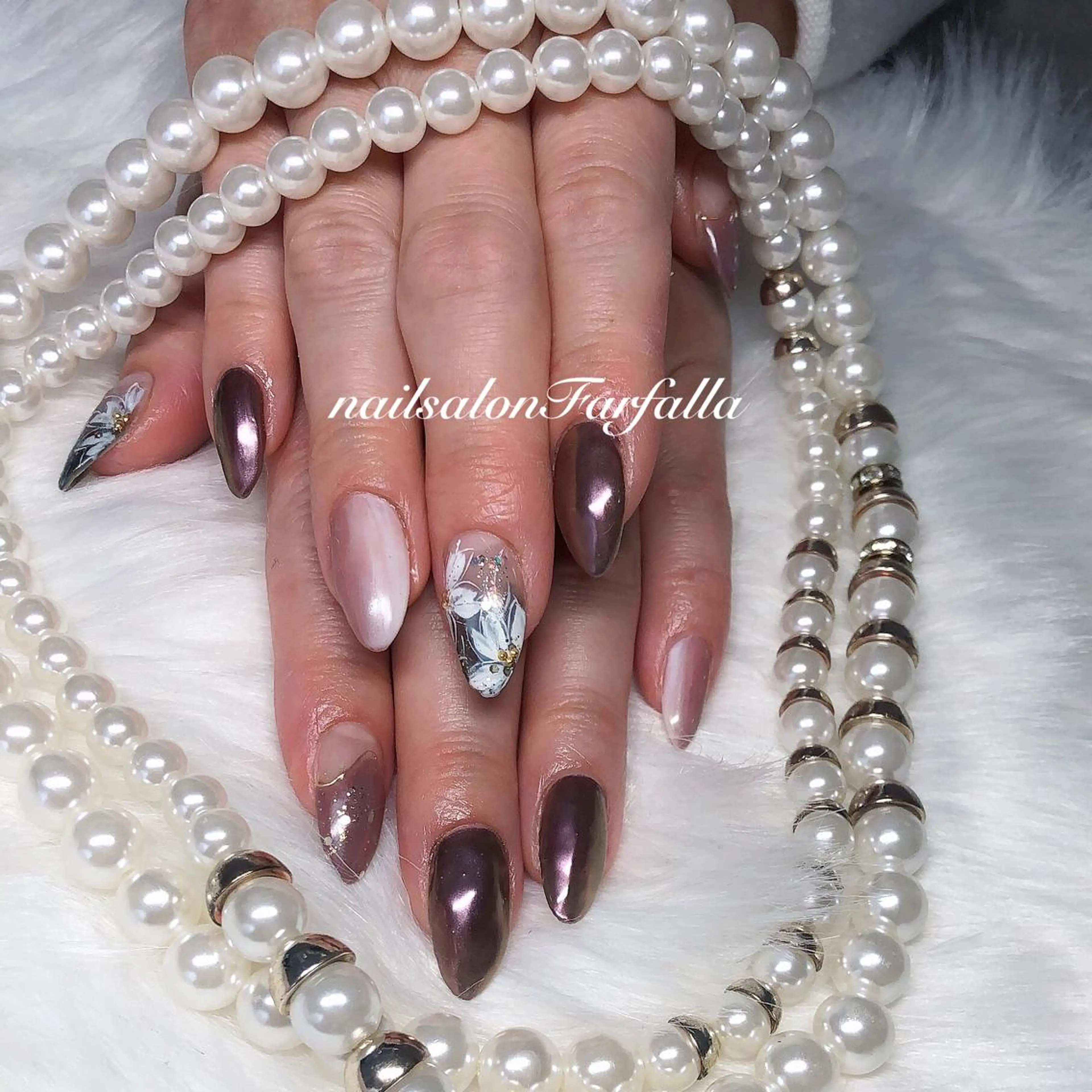 ネイル Farfalla Kieのネイルデザイン