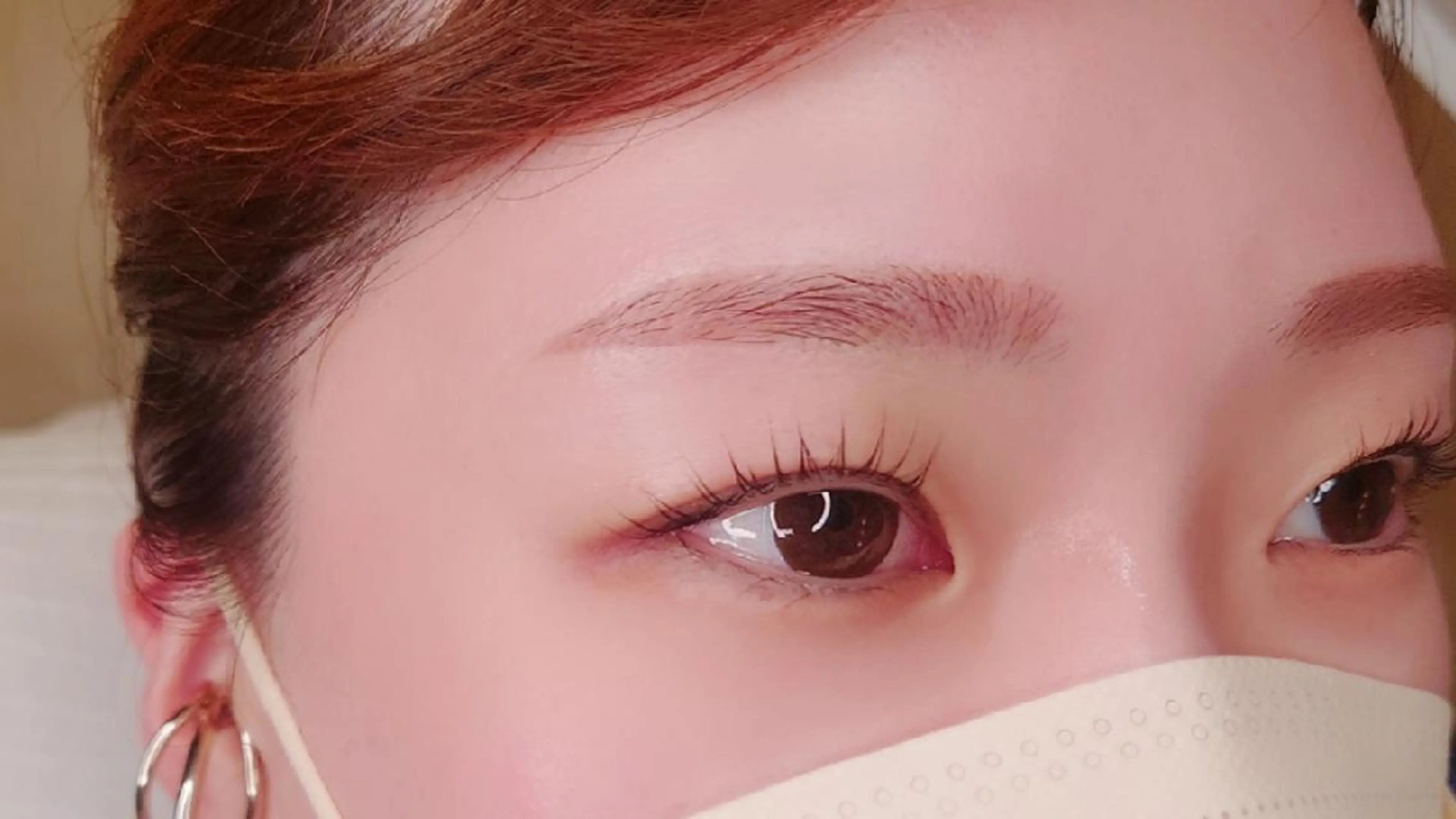 メンズ マツエク・マツパ アイブロウ マツパ NAZ eyelash&eyebrow by medical salon所属・NAZ 表参道 Tomokoのマツエク・マツパデザイン