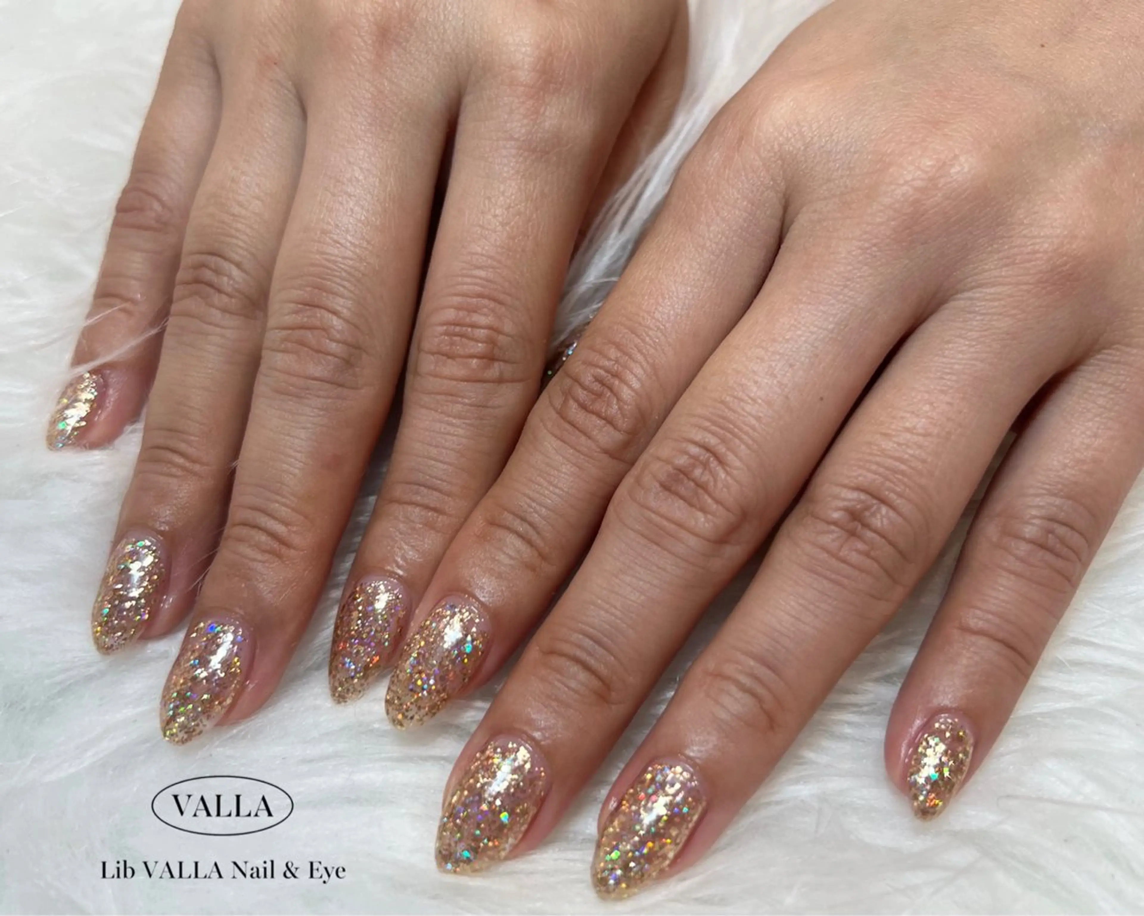 【60分オフあり】パーツデコ・ロング・ハードオフ別途🦋全色カラー/フラッシュネイル/フィルイン可＃天王寺の写真