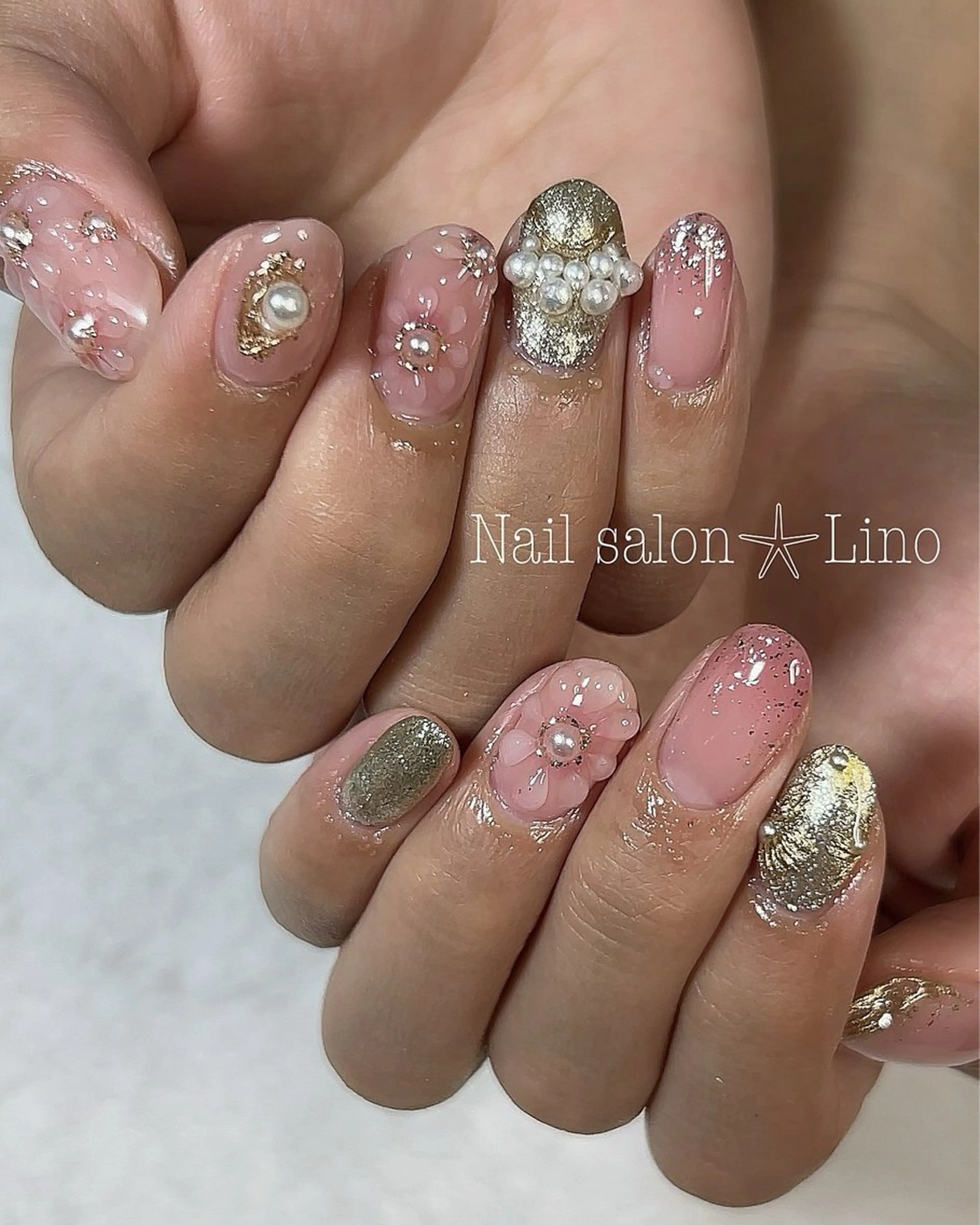 ネイル ハンドネイル 小島 悠子のネイルデザイン