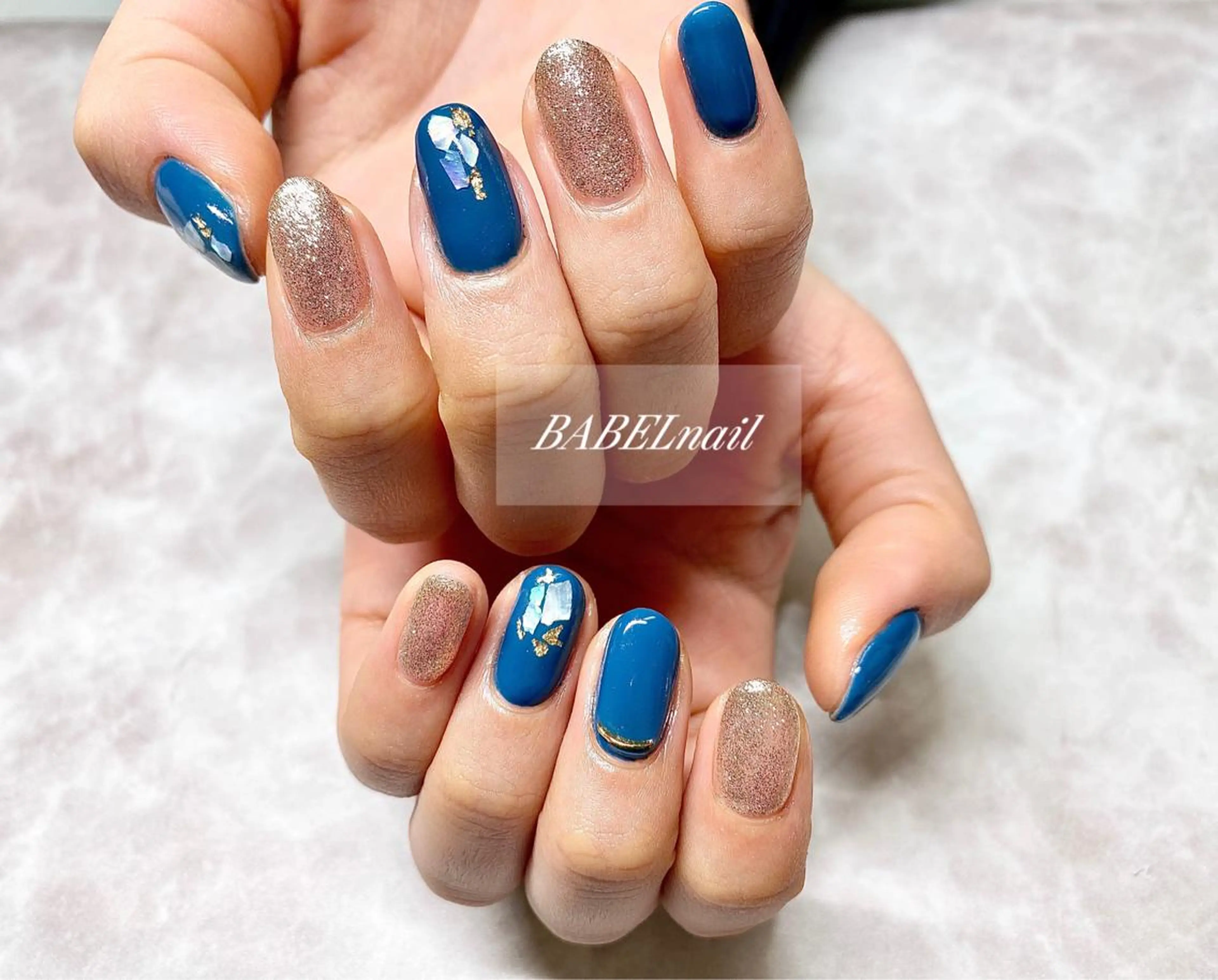 ネイル アートネイル ジェルネイル オフィスネイル ショートネイル ハンドネイル BABELバベル所属・江戸川橋✨BABEL 【バベル】大人可愛いのネイルデザイン