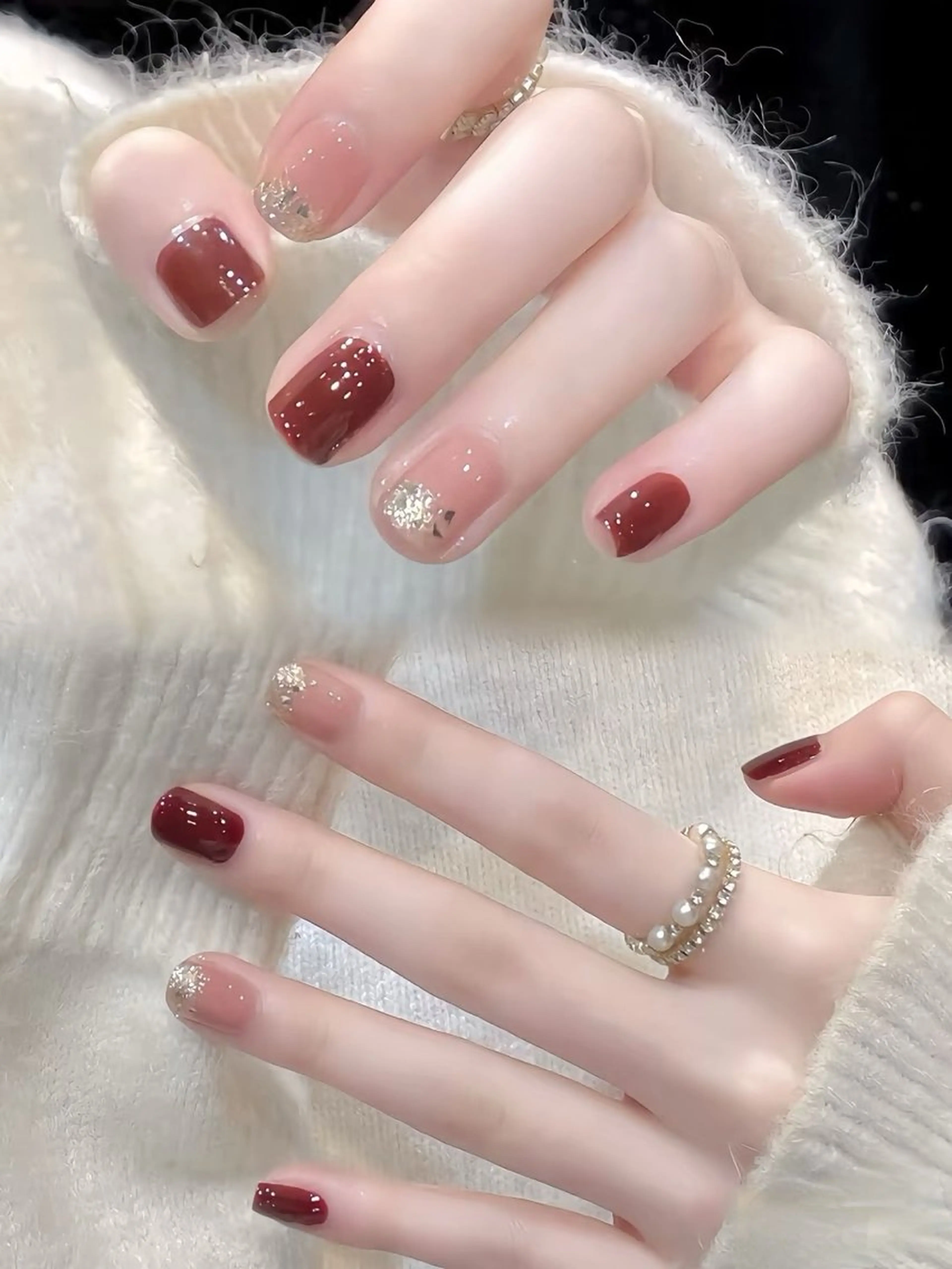 ⭐️新店キャンペーン中，セール【初回ソフトジェルオフ無料】★HAND　4本シンプルデザインの写真