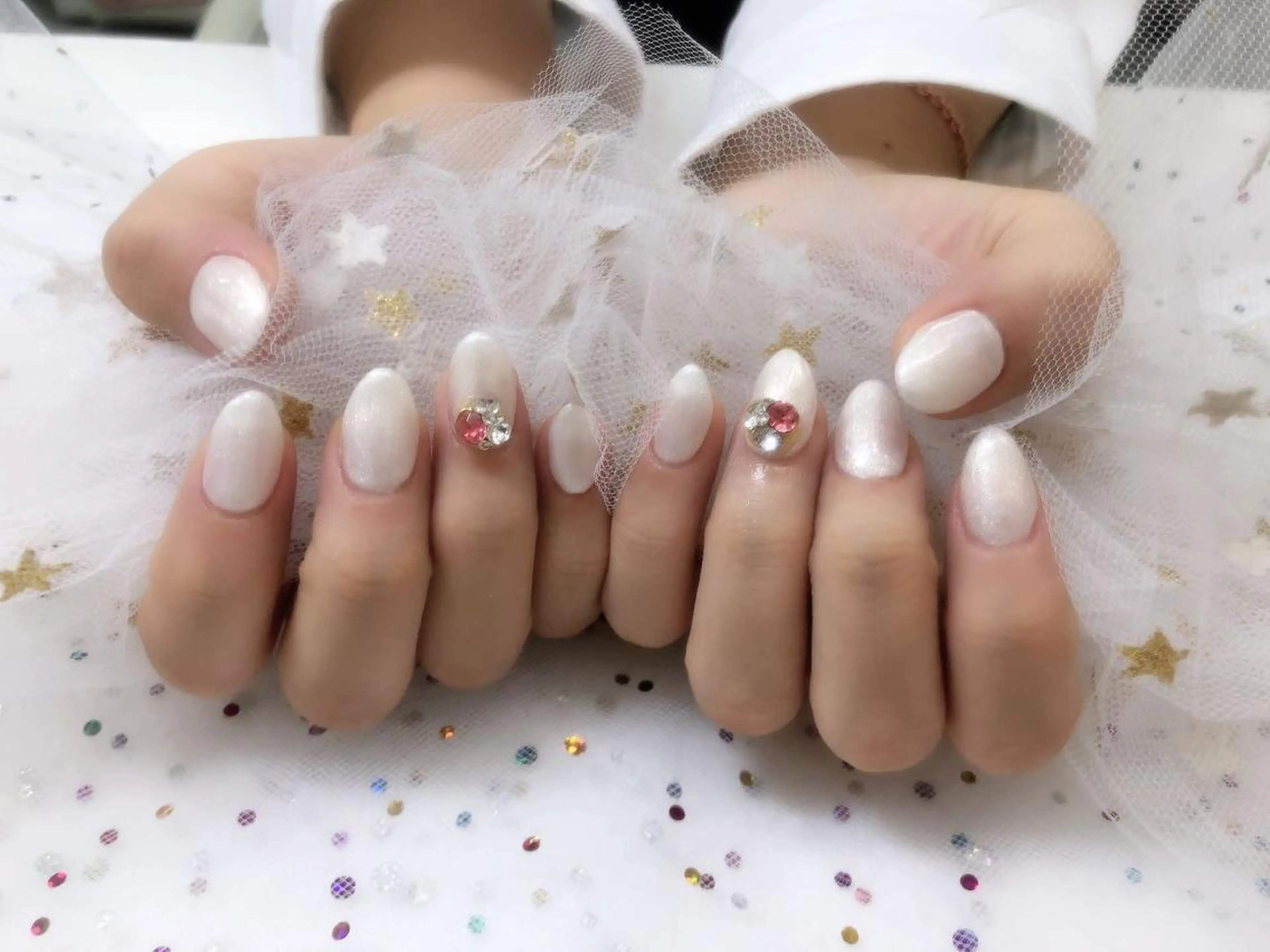 ネイル 🦋ネイルサロン ブラン🌈ゆりのネイルデザイン