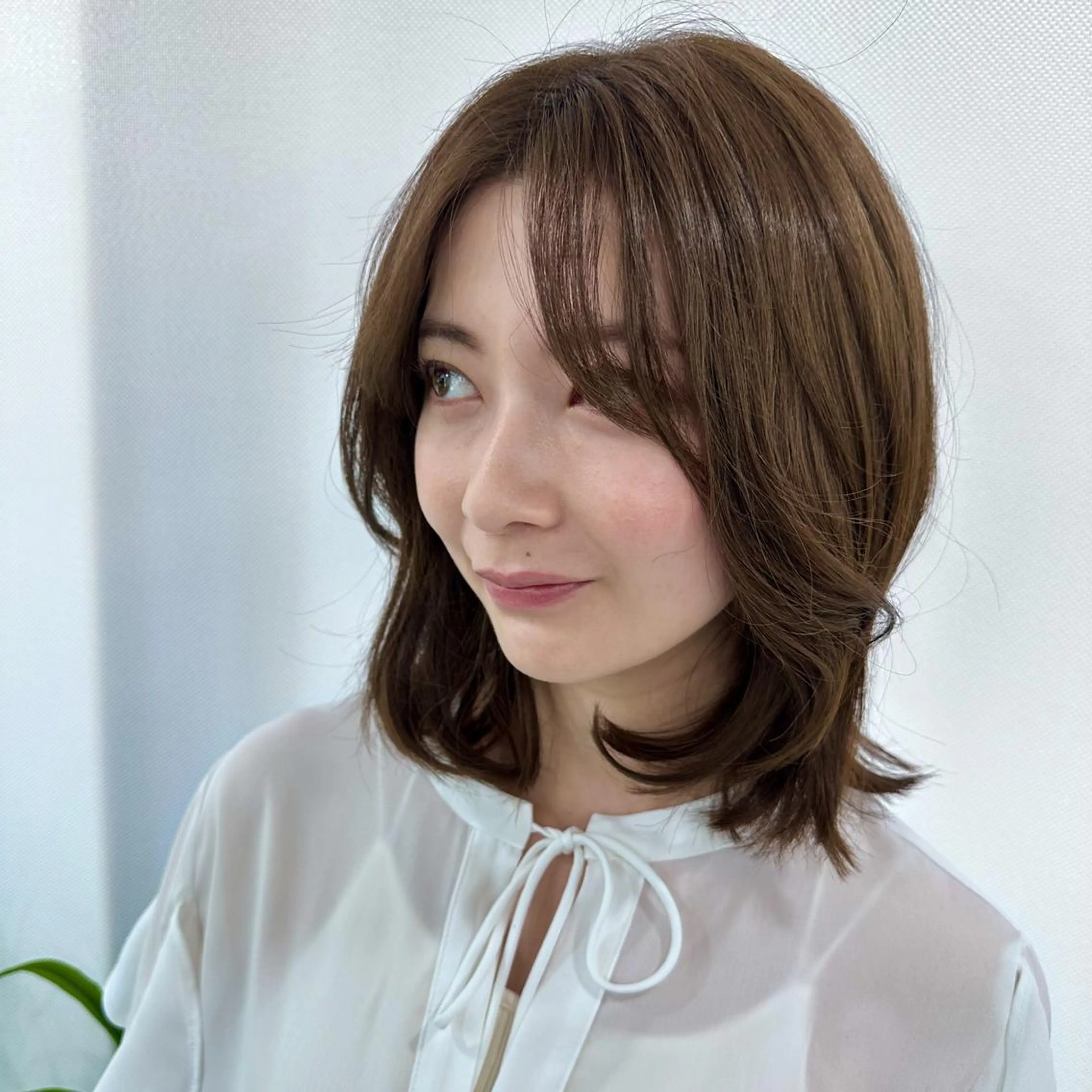 カラー ベージュカラー カット ヘアカラー Endearing 銀座/レイヤーカットのヘアスタイル