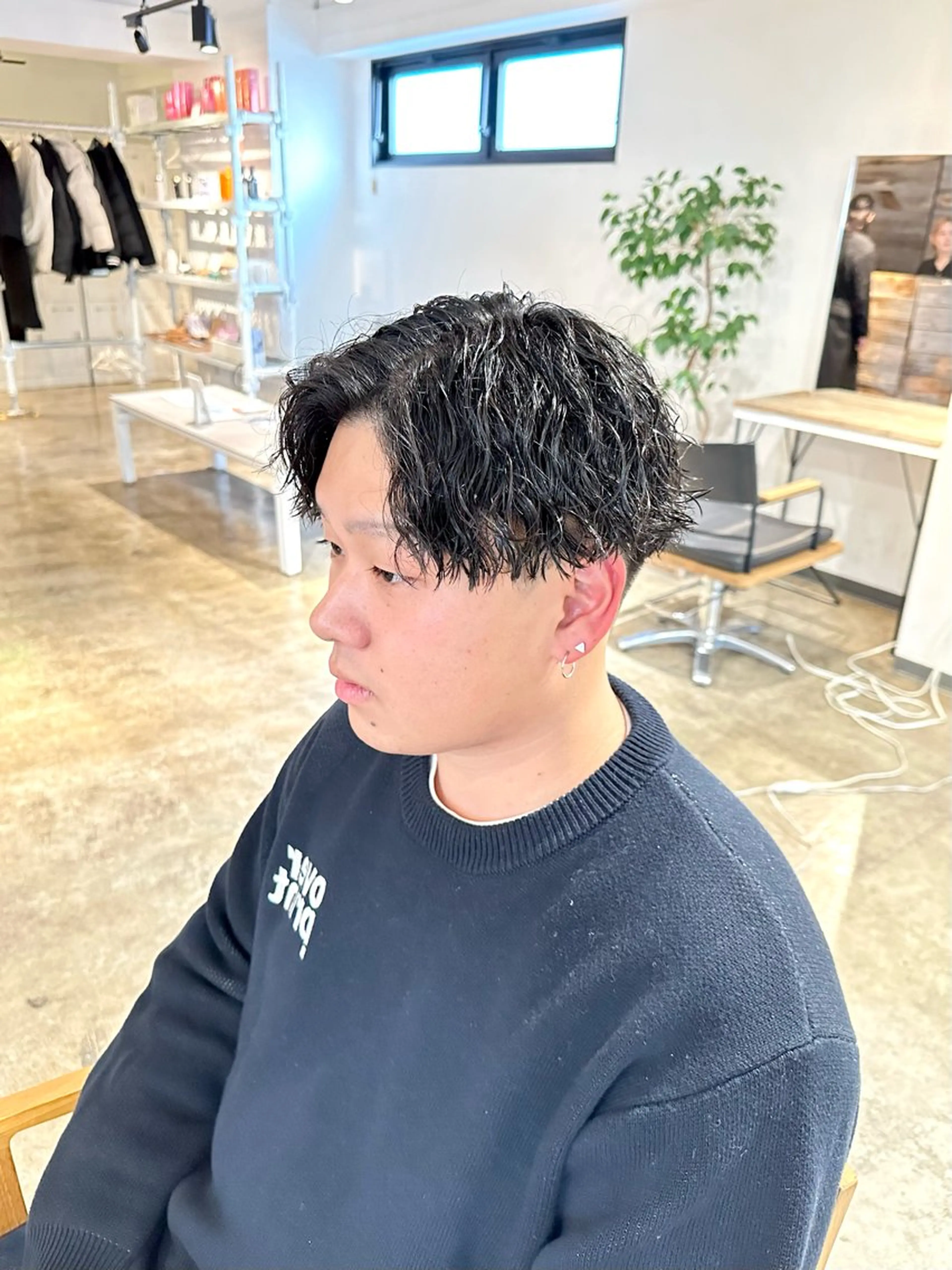 メンズ マッシュ メンズパーマ メンズツイストパーマ ツイストパーマ カット ヘアカラー パーマ トリートメント 骨格補正施術/メンズ 専門美容師/YUYAのヘアスタイル