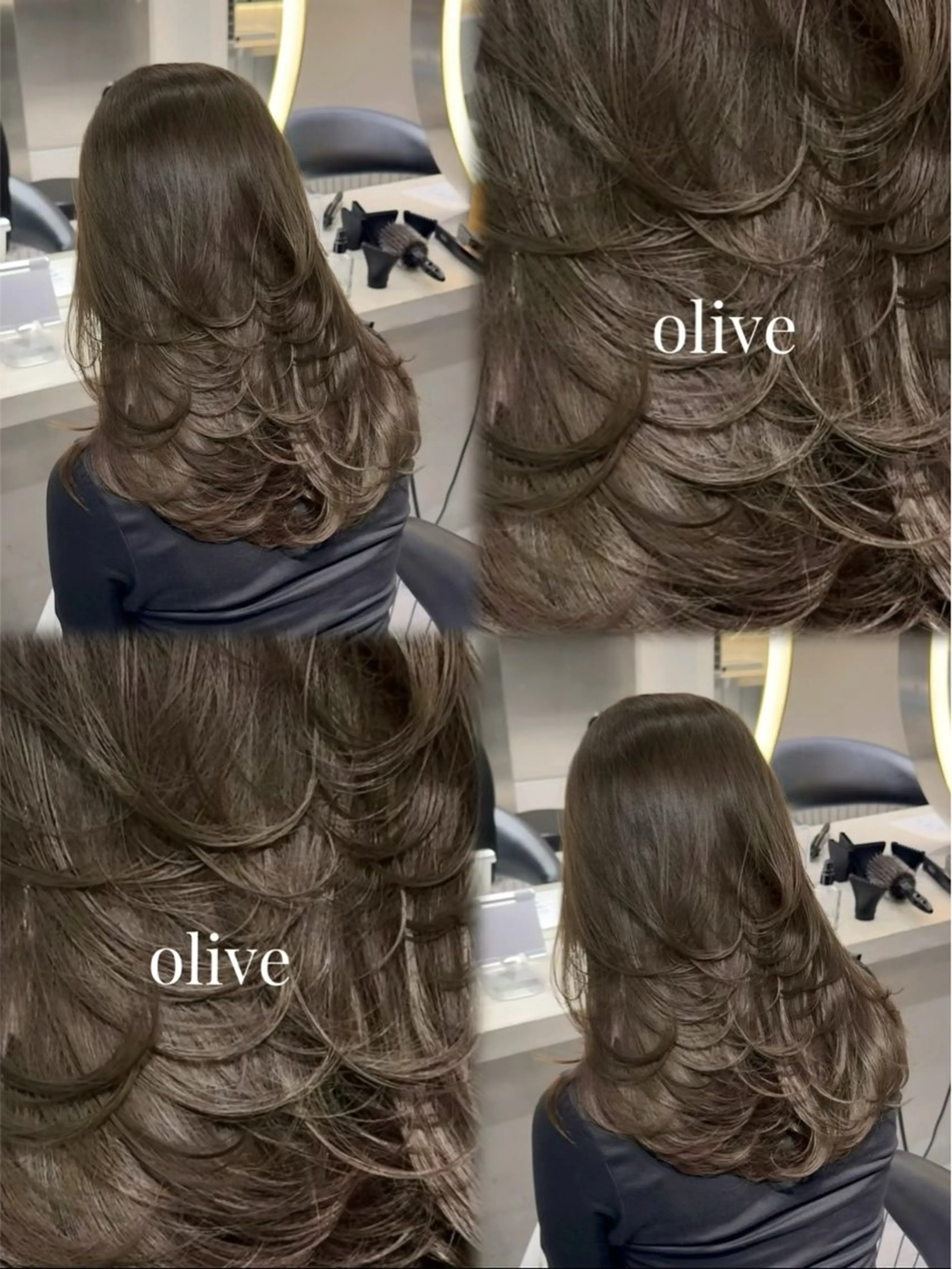 ロング カラー waka/韓国ヘア /lond uluのヘアスタイル