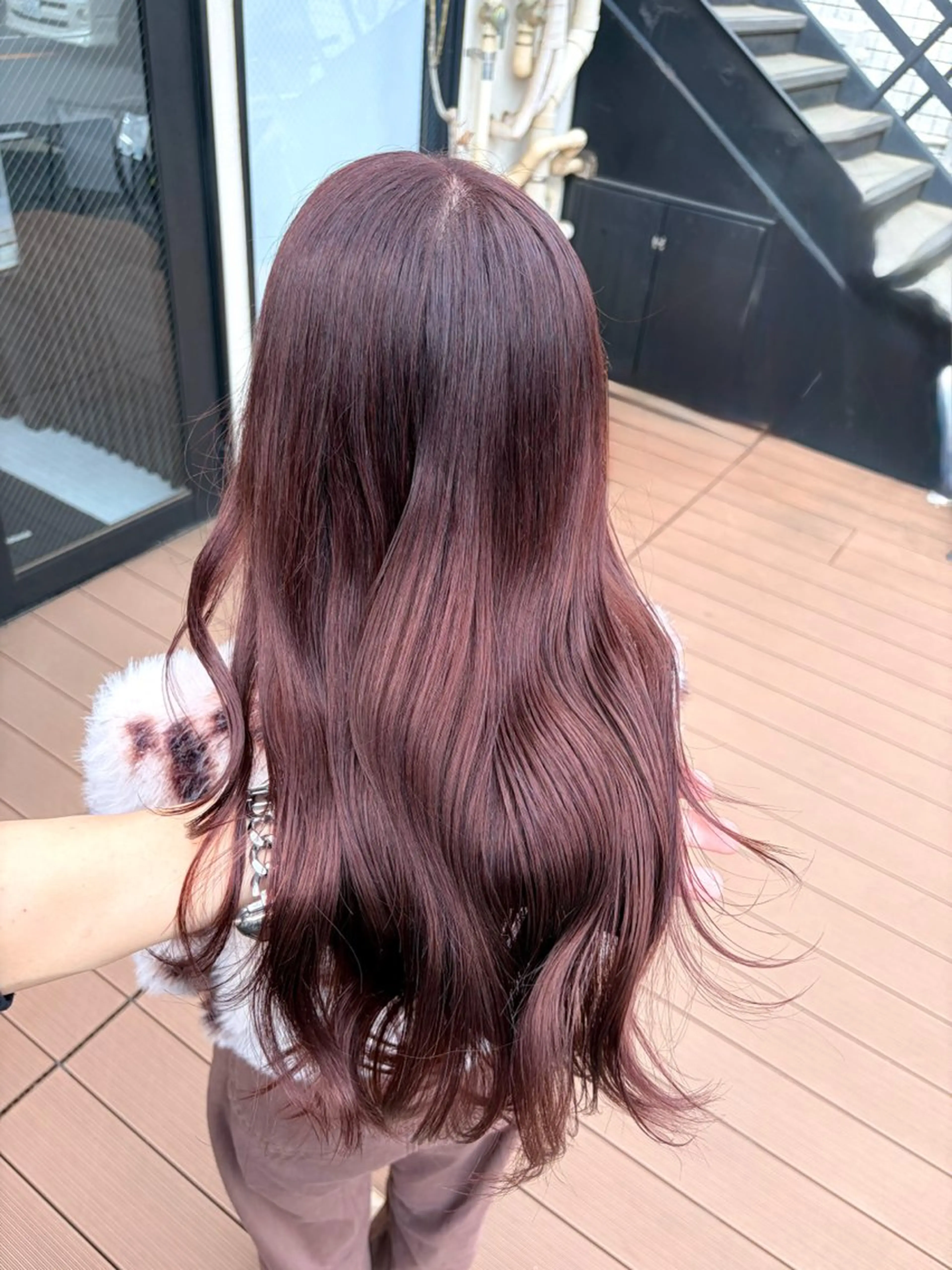 ロング カット ヘアカラー トリートメント ヘッドスパ ヘアセット I S所属・🌿透明感カラー‪ 縮毛矯正✨かずきのヘアスタイル