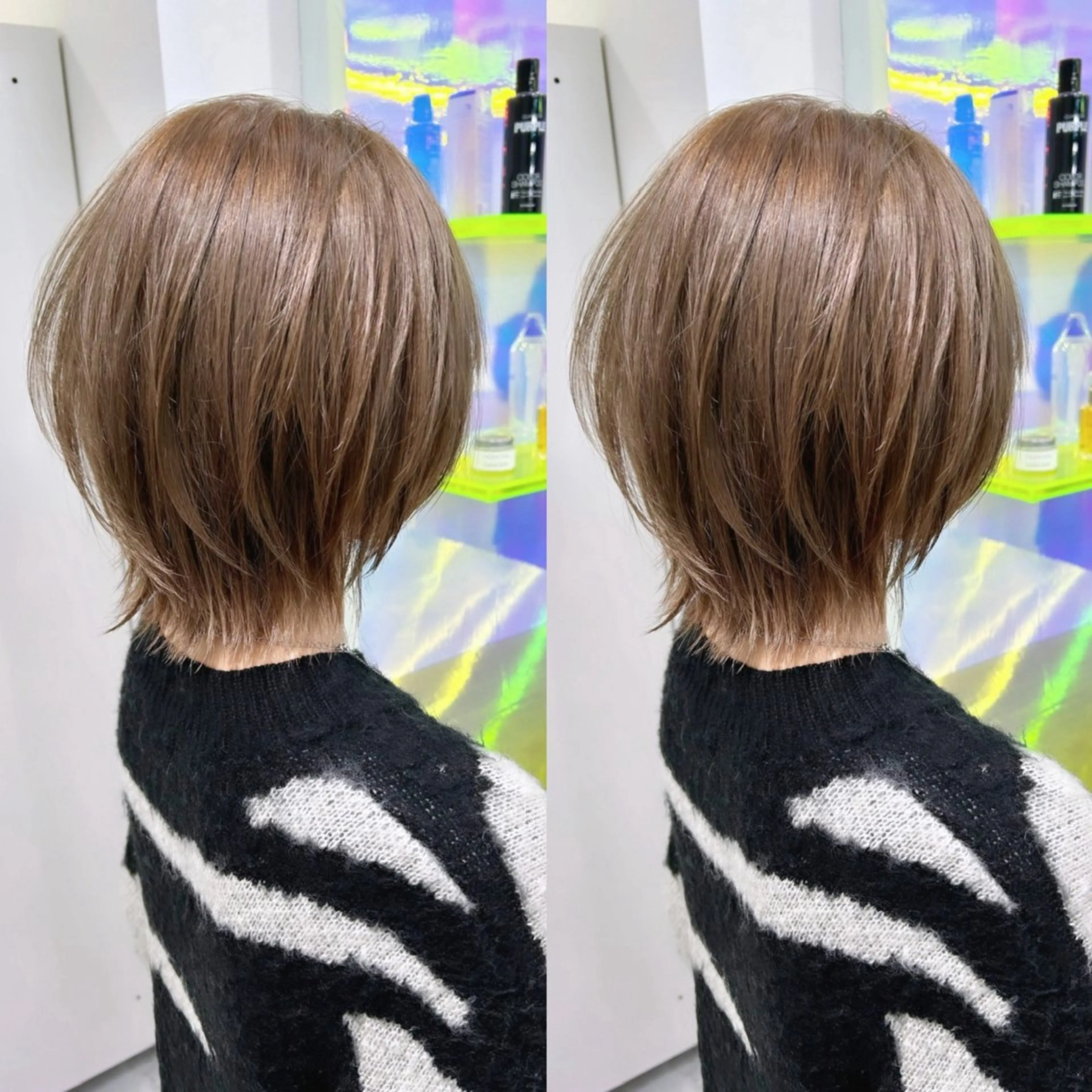 ショート ヘアカラー 🇰🇷韓国ヘア特化 ヒロキ🇰🇷のヘアスタイル