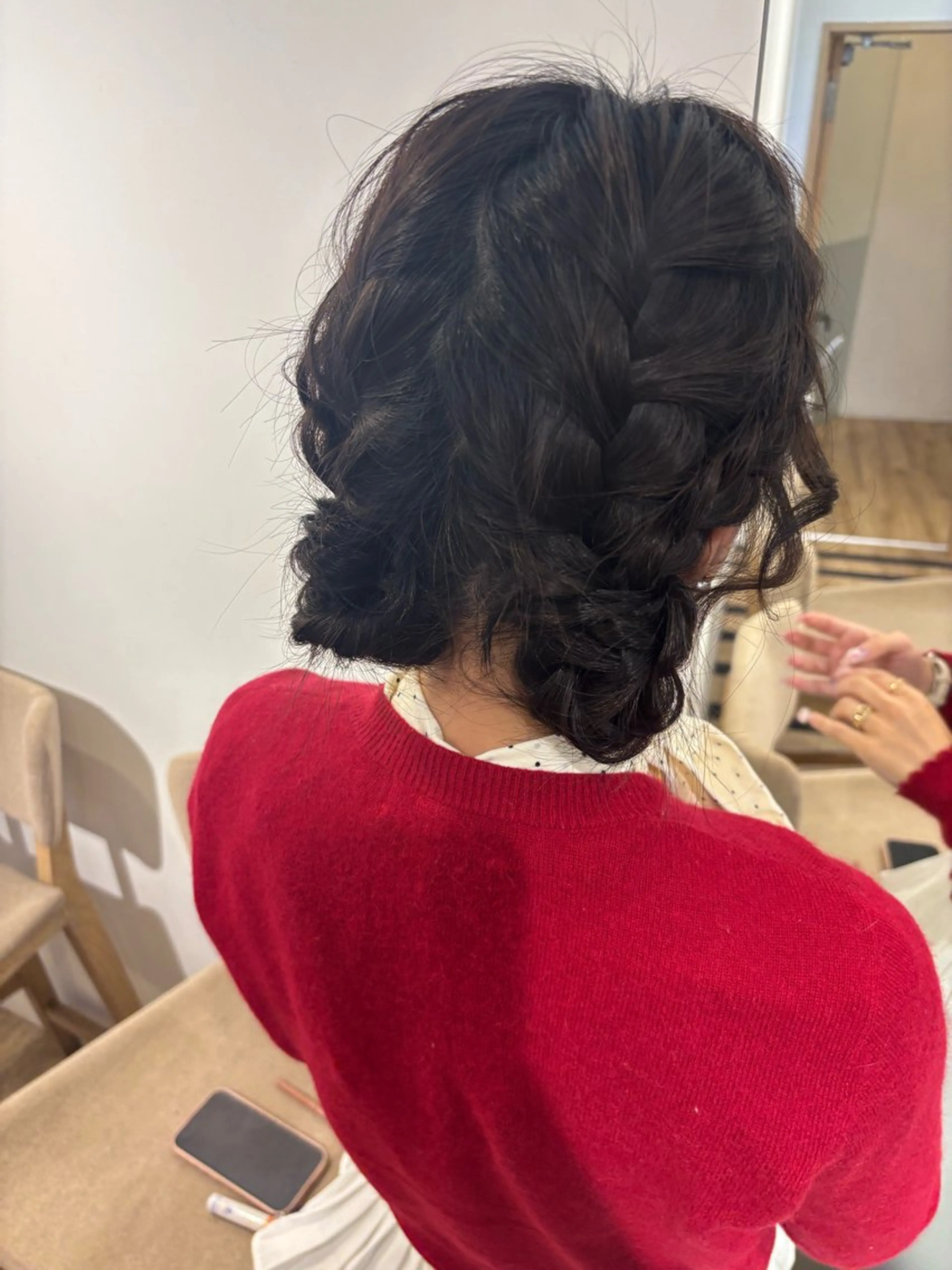 セミロング ヘアセット ️❤️透明感カラー Yūka❤️のヘアスタイル