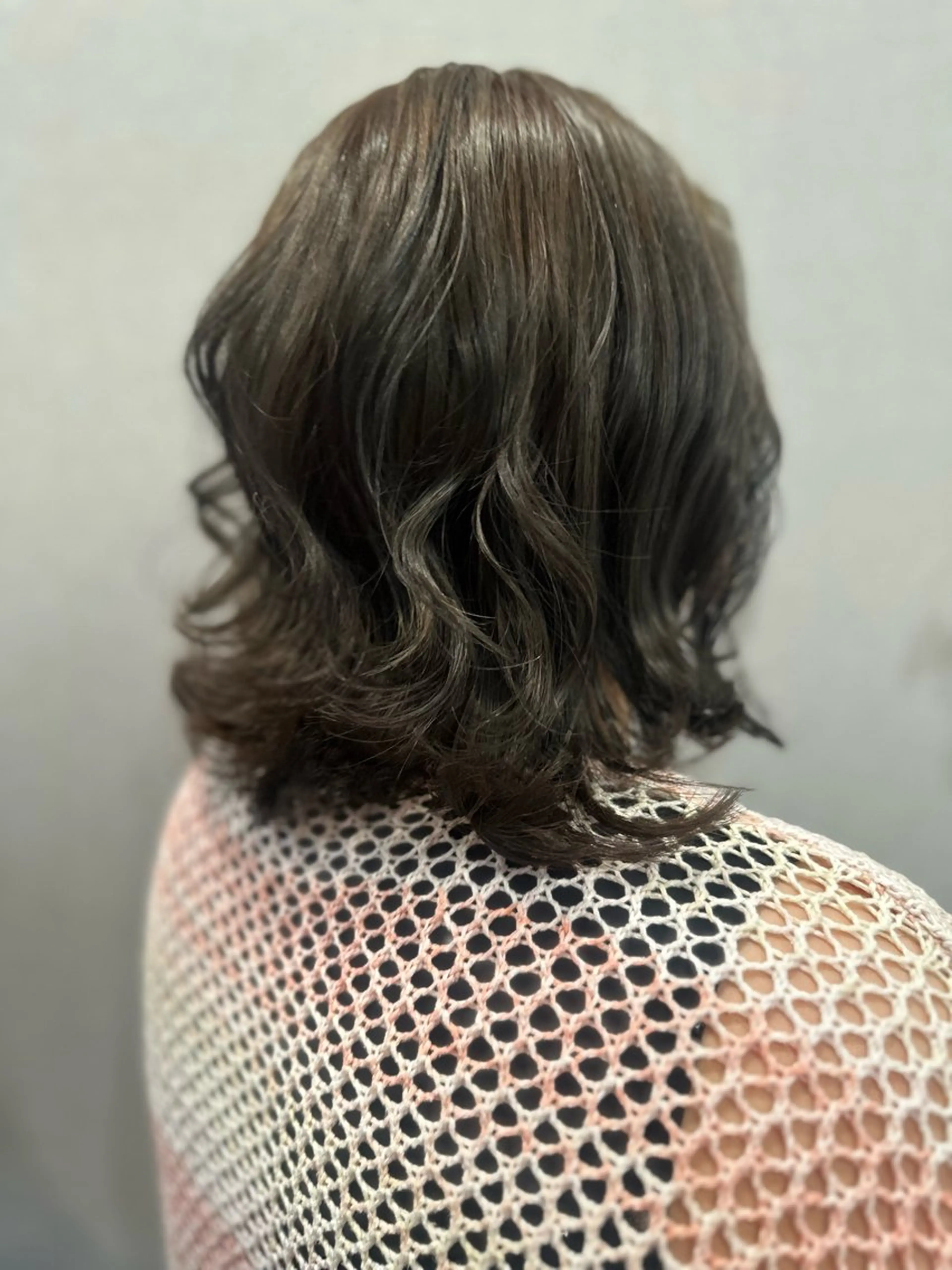 ミディアム パーマ カット パーマ K Harukaのヘアスタイル