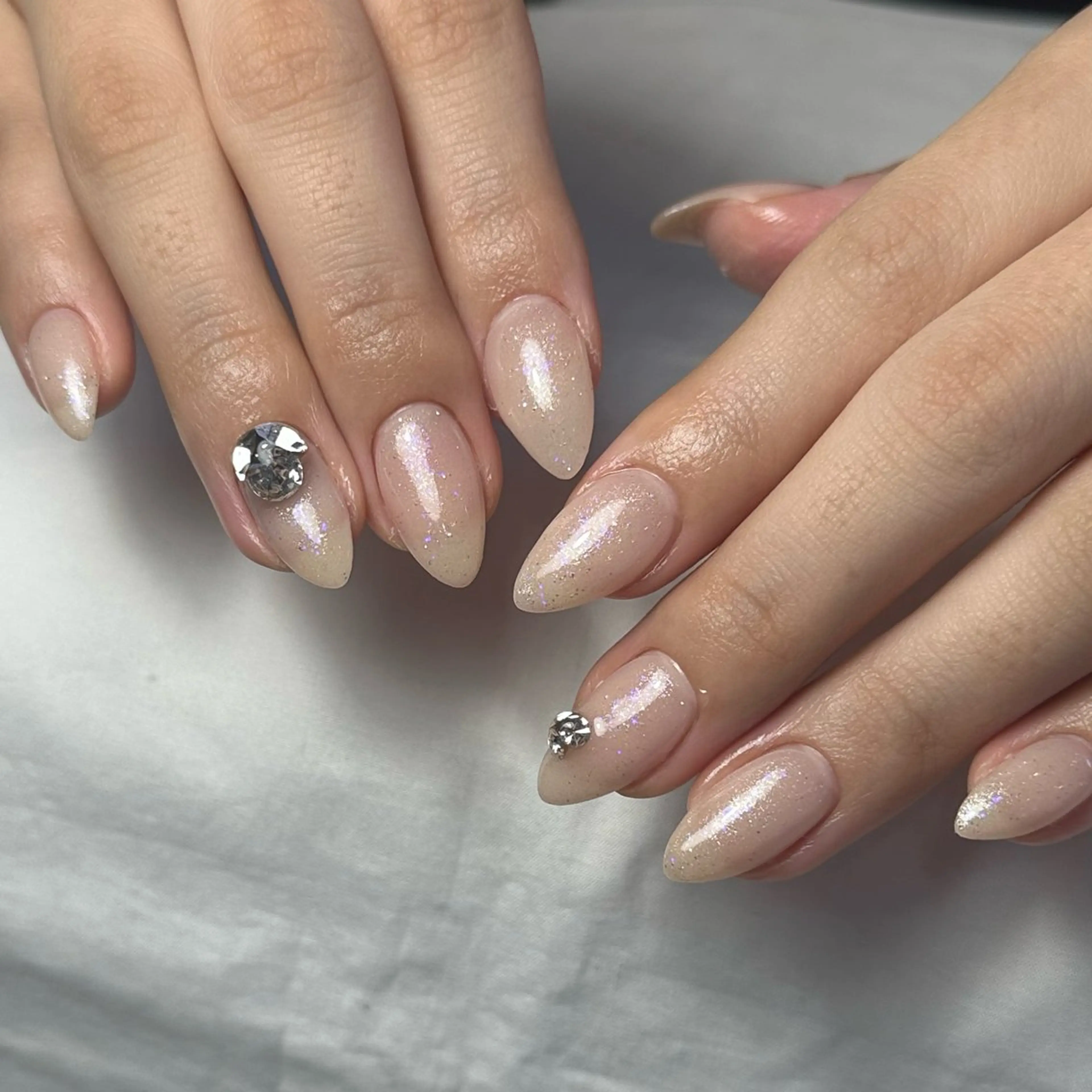 ネイル ラメ(グリッター) ハンドネイル nail salon LIFE2nd所属・be' Yuhiのネイルデザイン