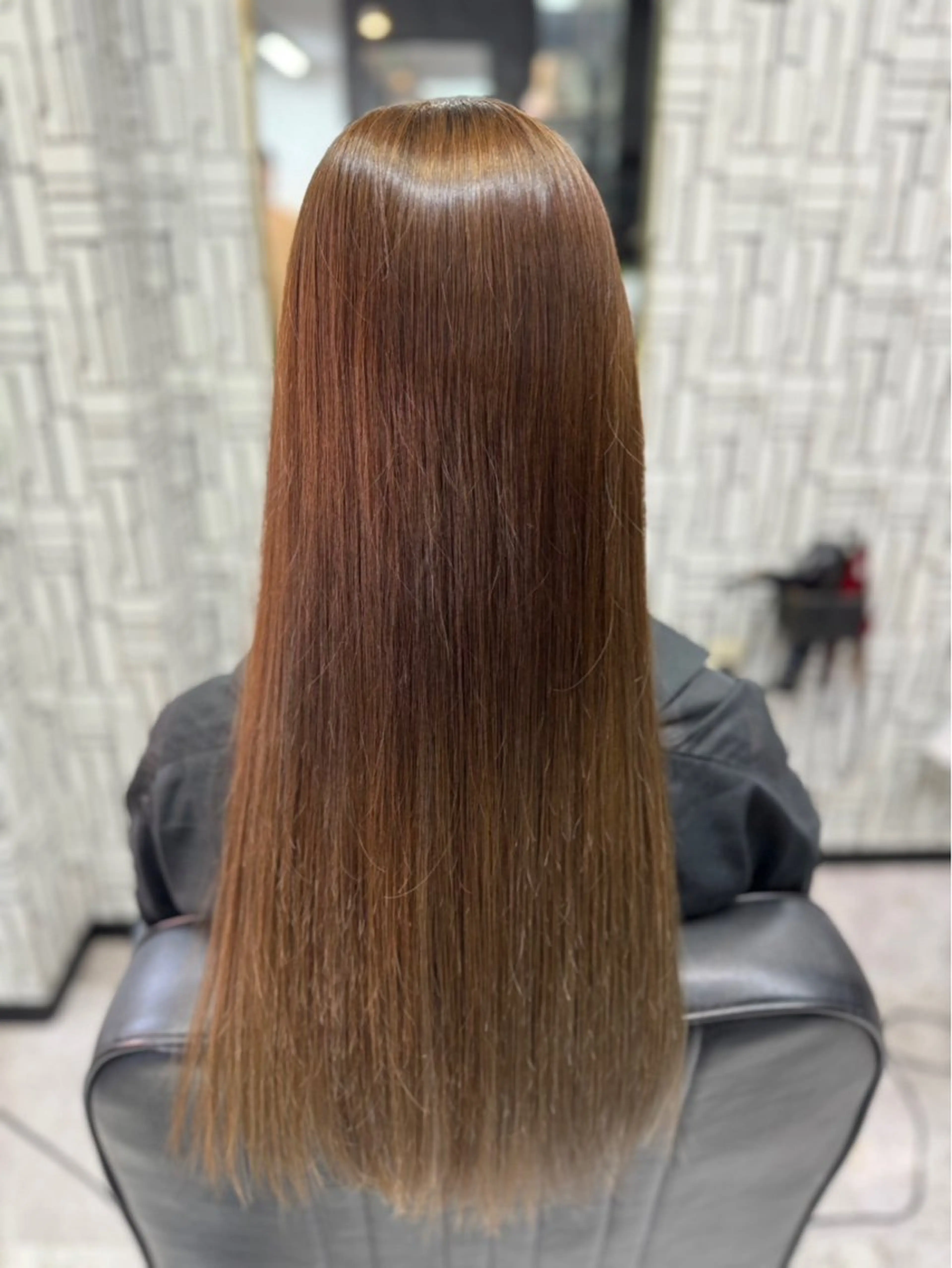 ロング 髪質改善 トリートメント 池田 亮雅のヘアスタイル