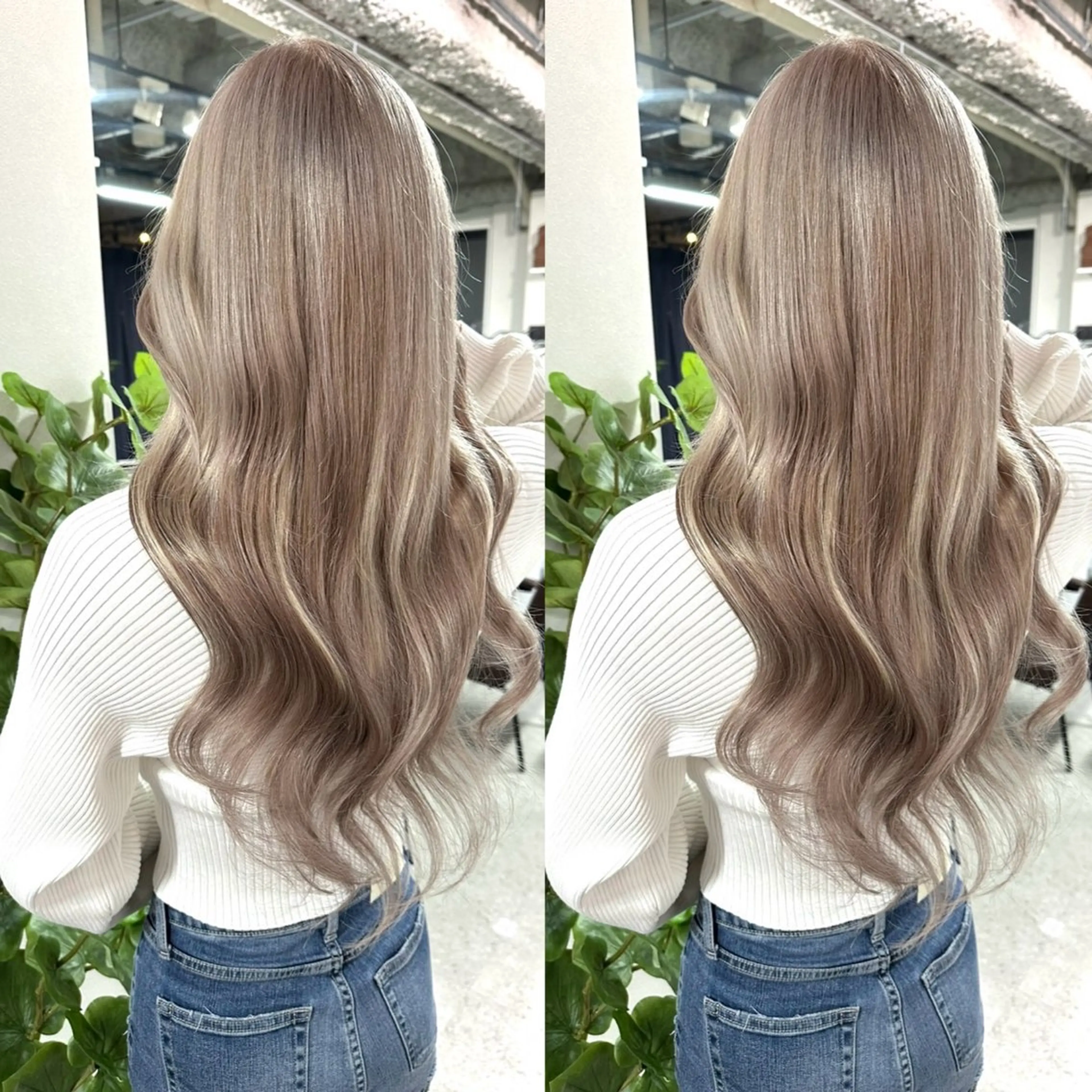 🩵当日予約限定🩵ワンカラー+プルエクステ50本🌈✨の写真