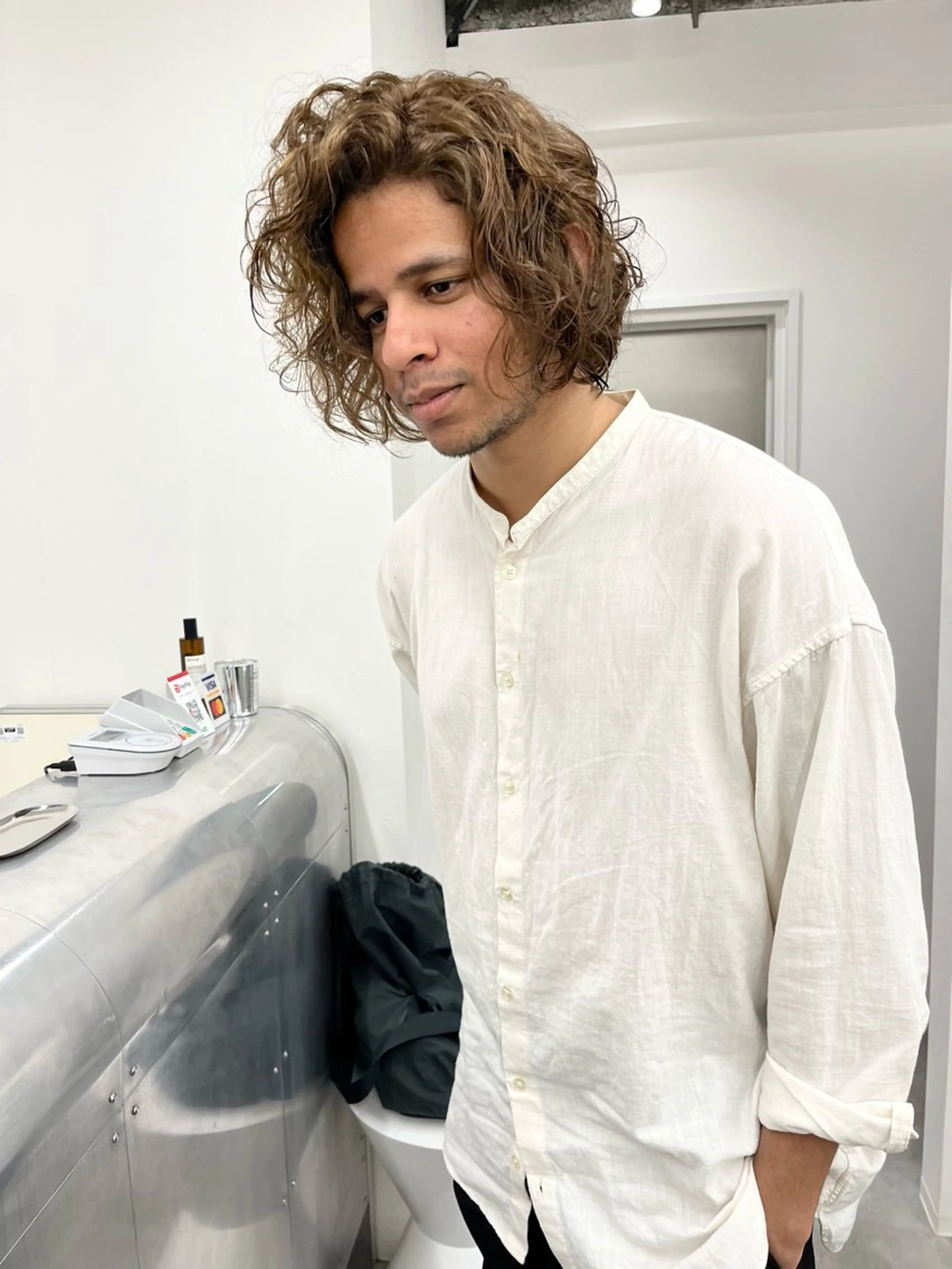 カラー メンズ ヘアカラー KEPKA ヤマグチ 天神 今泉のヘアスタイル