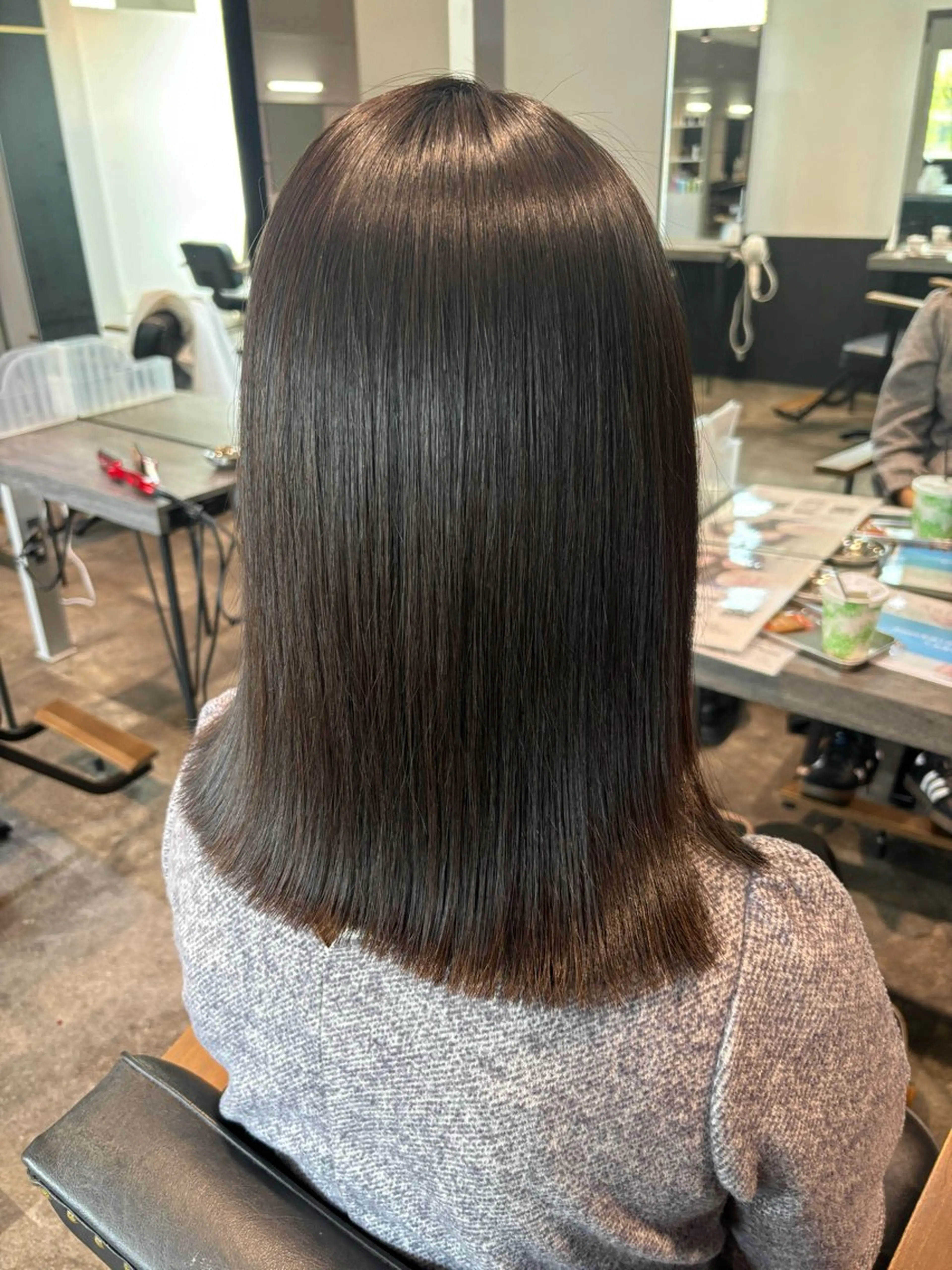 ショート パーマ 髪質改善 ストレートパーマ 縮毛矯正 穐田 航のヘアスタイル