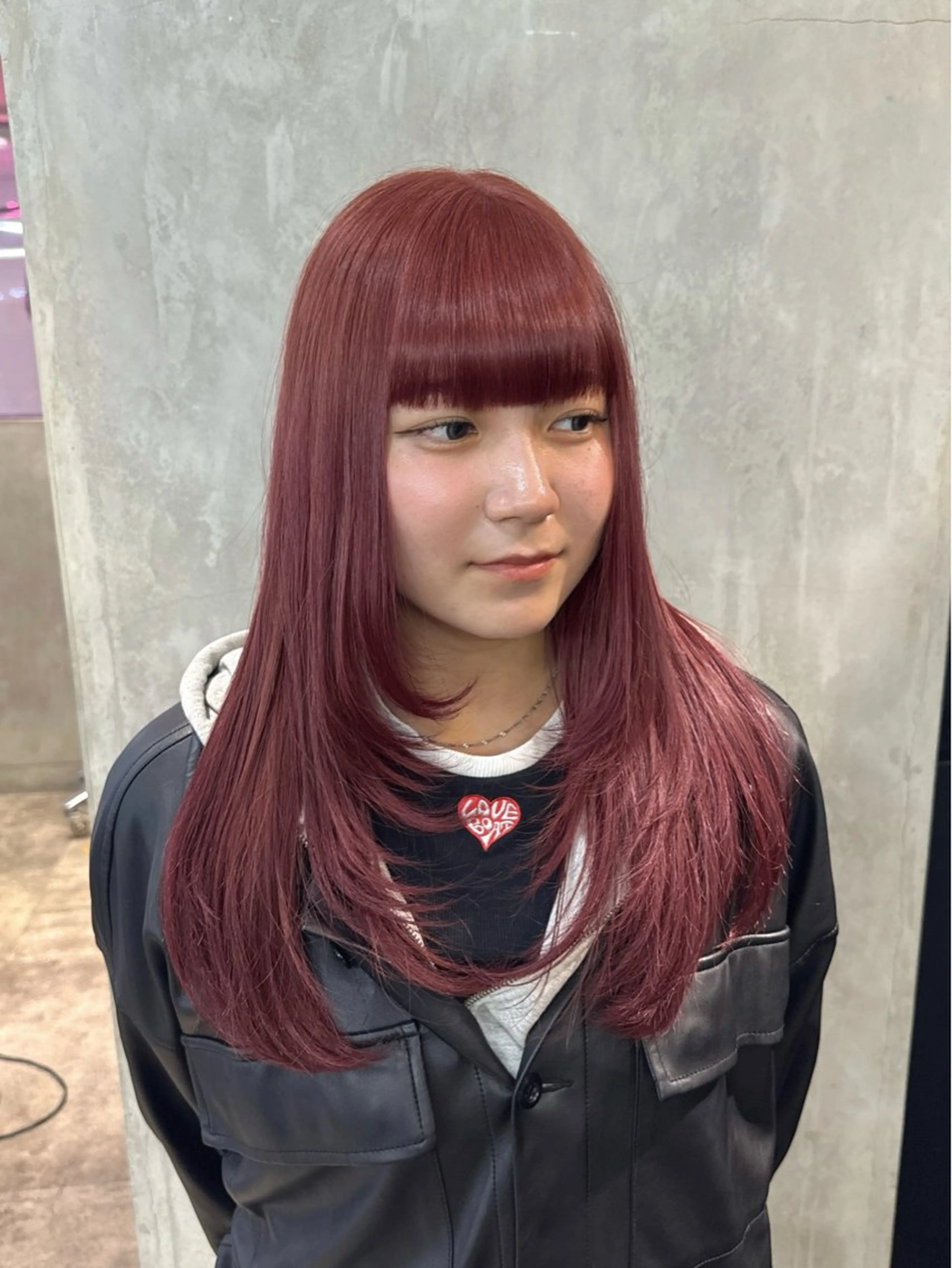 セミロング カラー カット ヘアカラー トリートメント ザクザクレイヤー 🍀/ブリーチ/小田のヘアスタイル