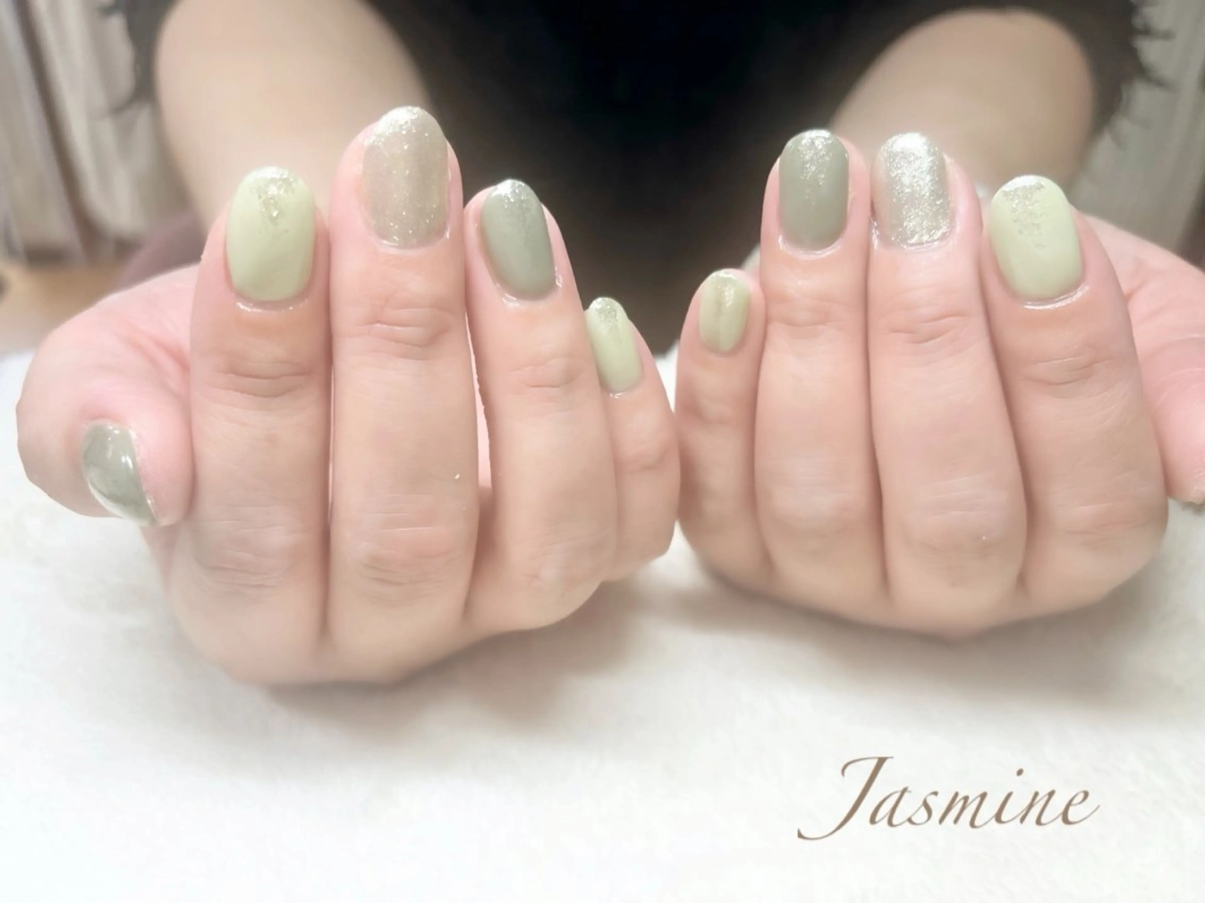ネイル ハンドネイル Jasmine 林のネイルデザイン
